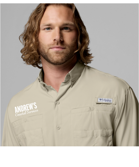 Men's PFG Tamiami™ II Shirt (Embroidery) - Logo Text