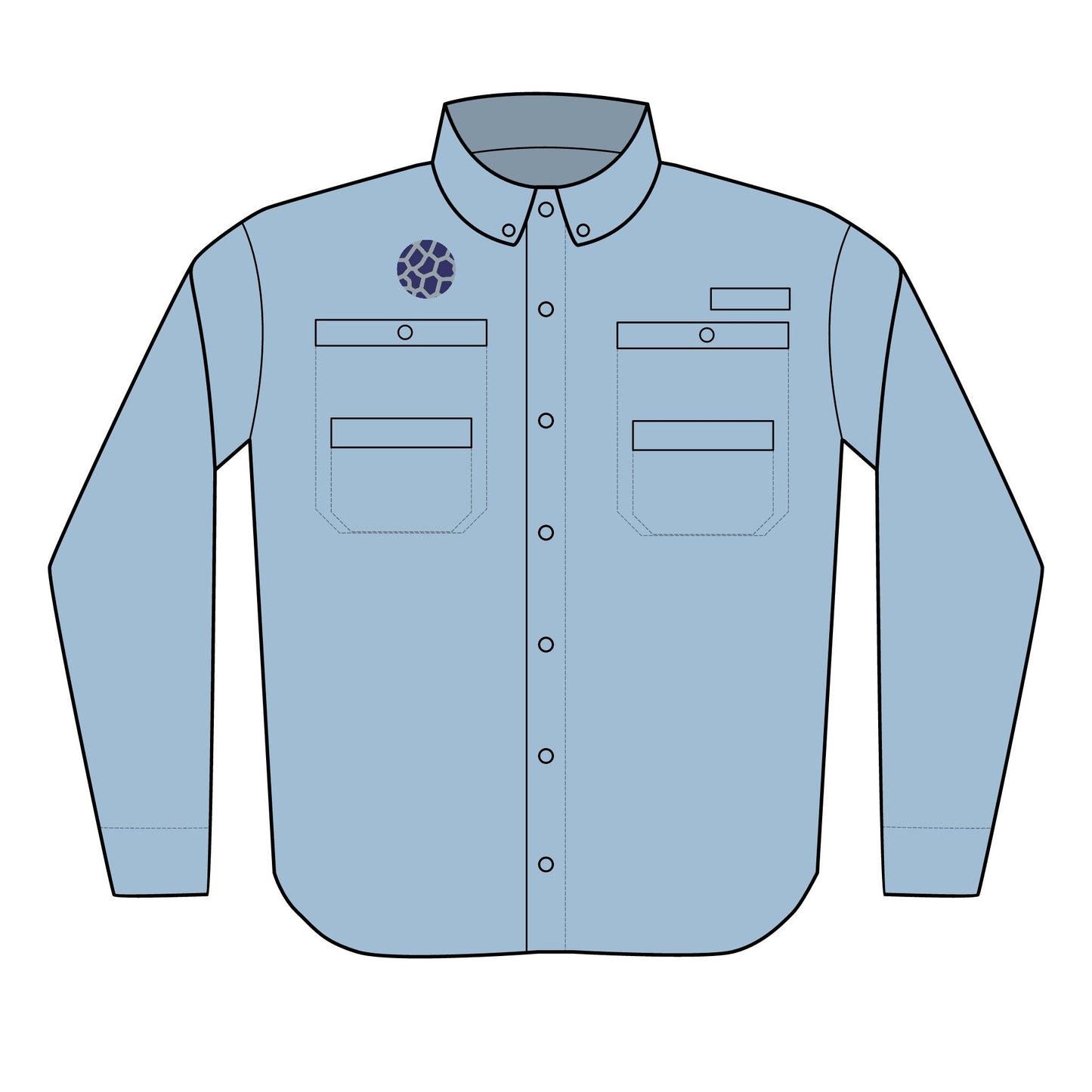 Men's PFG Tamiami™ II Shirt (Embroidery); Submark Only
