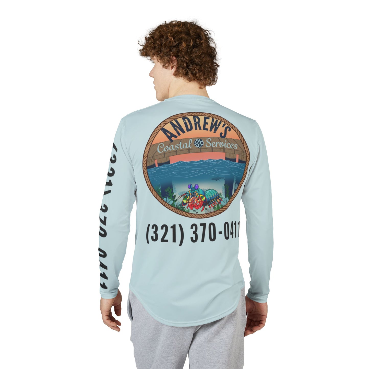 UV Protection Long Sleeve Shirt - Full Image with Submark