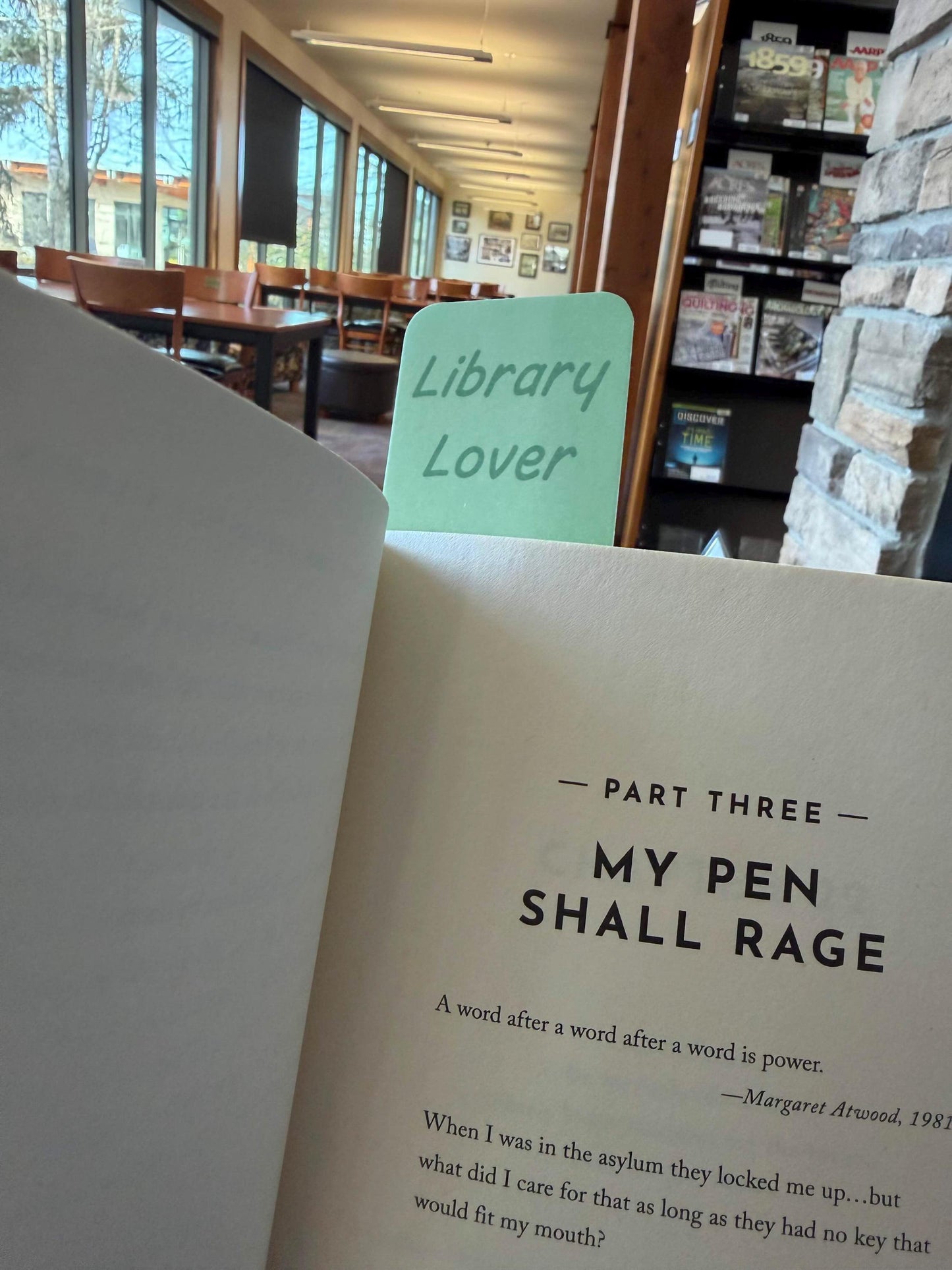Library Lover 2"x6" Matte Bookmark