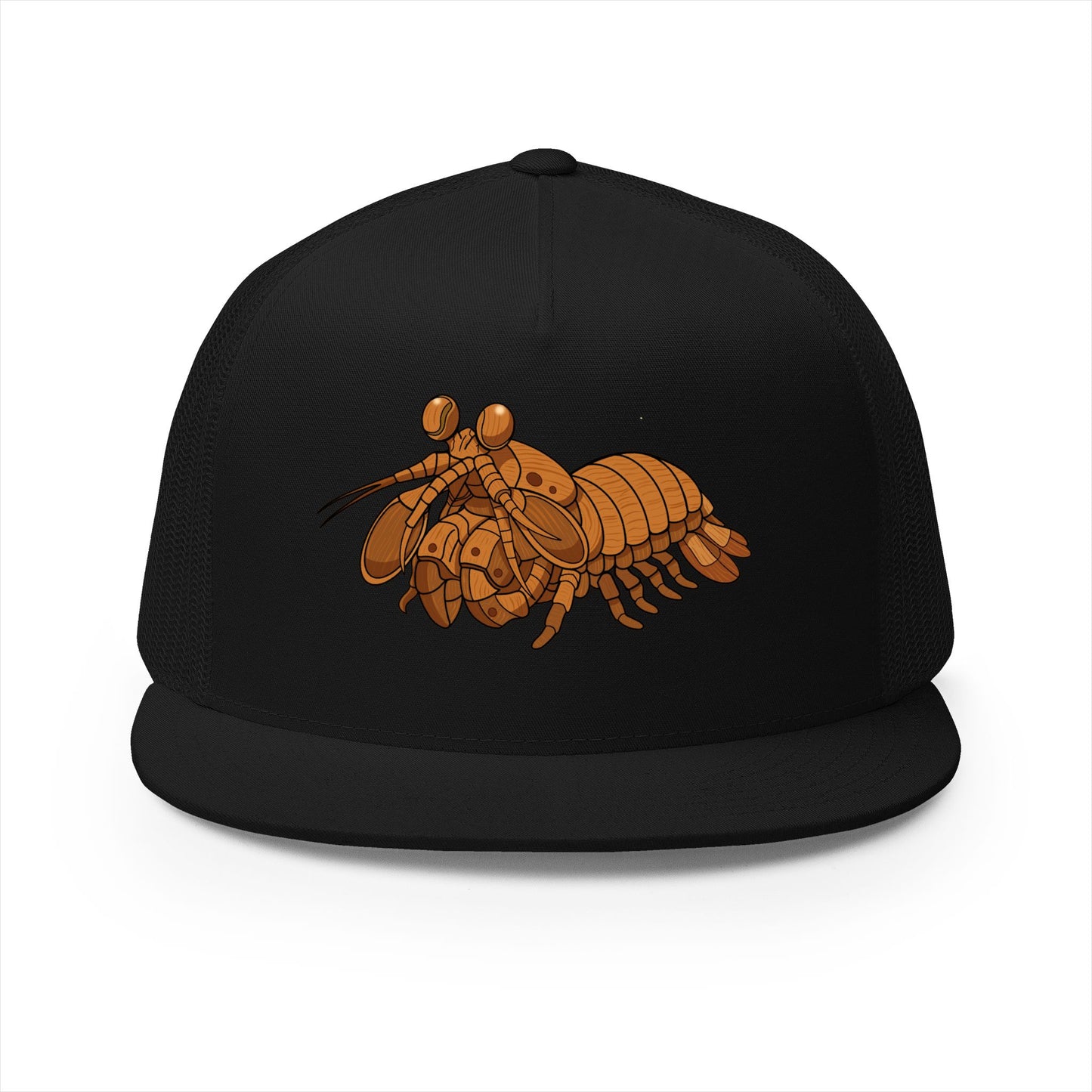 5 Panel Trucker Cap - Wooden Shrimp