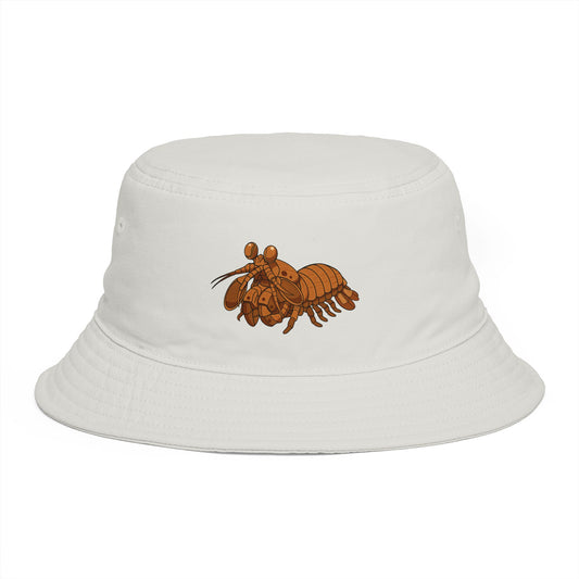 Bucket Hat, Wood Shrimp Mascot
