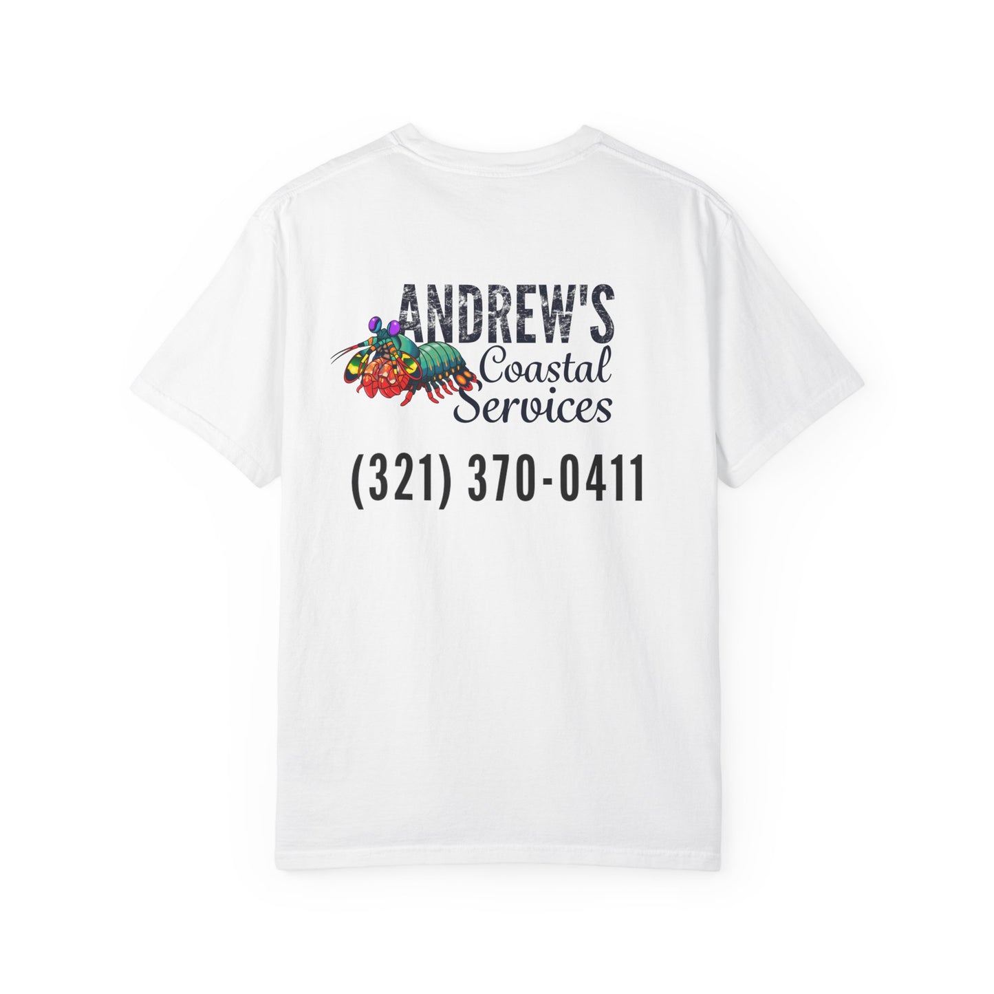 Unisex Garment-Dyed T-shirt - Three Line Alt Logo