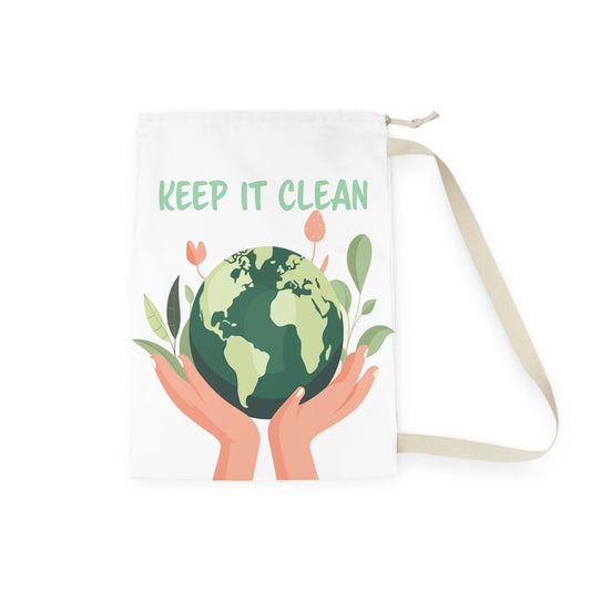 Eco-Friendly Laundry Bag - Keep It Clean! Perfect for Home, Gifts, College Students, Earth Day, Organizing
