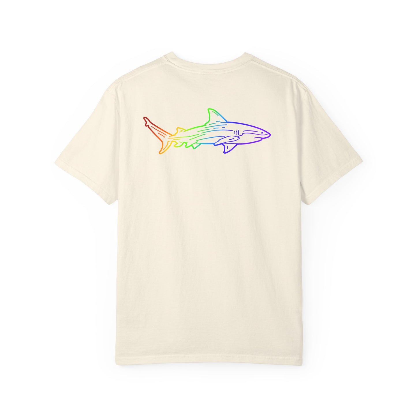 Diverse. Fearless. Essential. Pride Shark Shirt