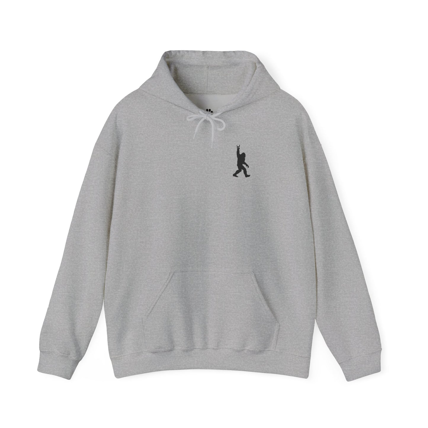 Bigfoot: I Don't Believe in Humans Unisex Heavy Blend™ Hoodie Sweatshirt