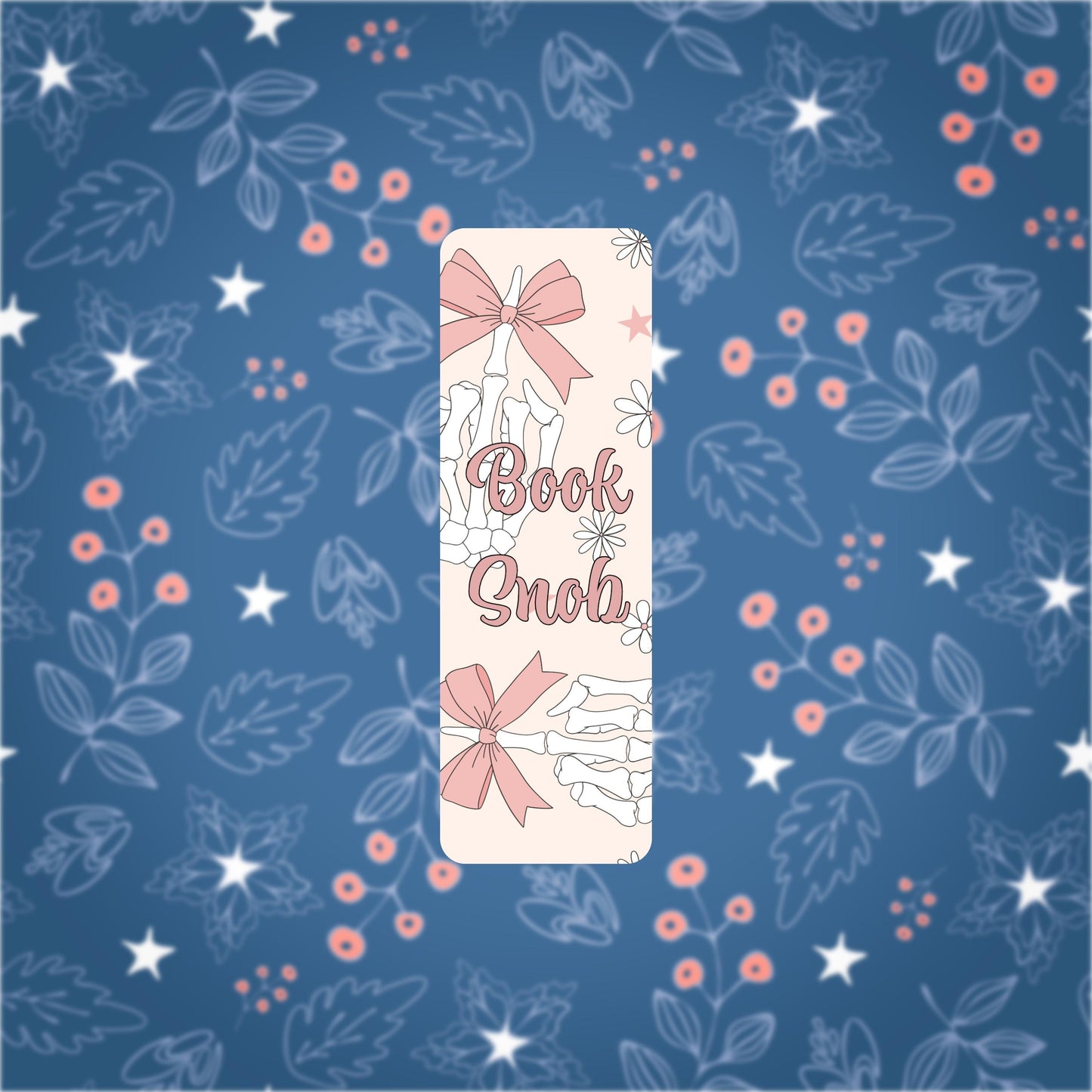 Book Snob 2"x6" Glossy Bookmark