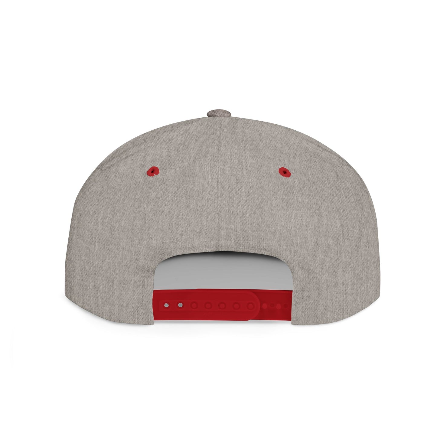 Flat Bill Snapback - Main Logo Text