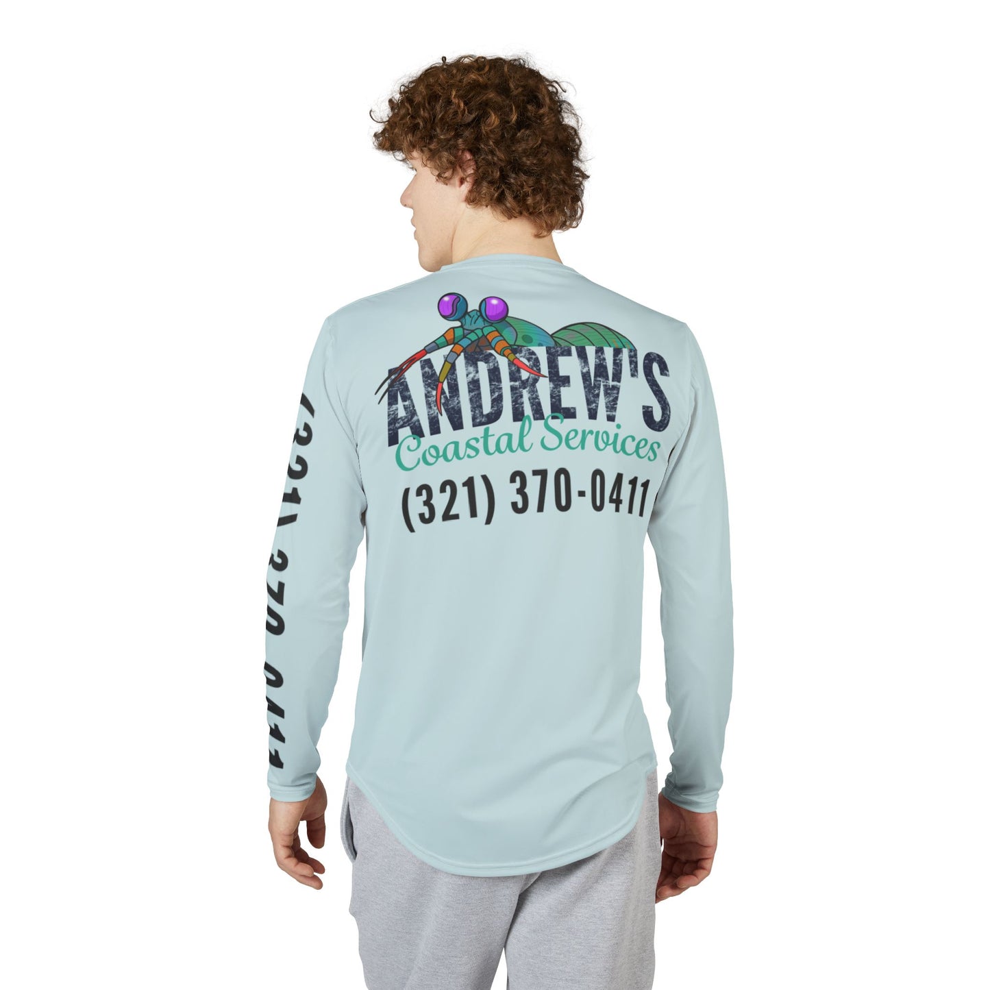 UV Protection Long Sleeve Shirt - Alternate Logo with Submark