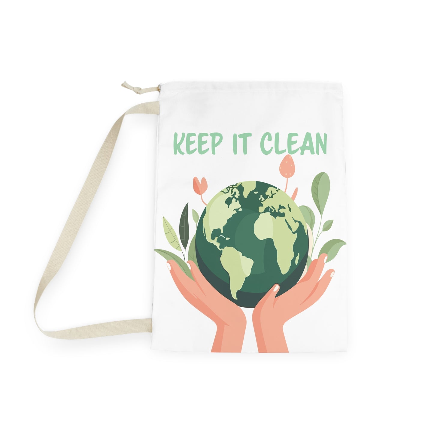 Eco-Friendly Laundry Bag - Keep It Clean! Perfect for Home, Gifts, College Students, Earth Day, Organizing