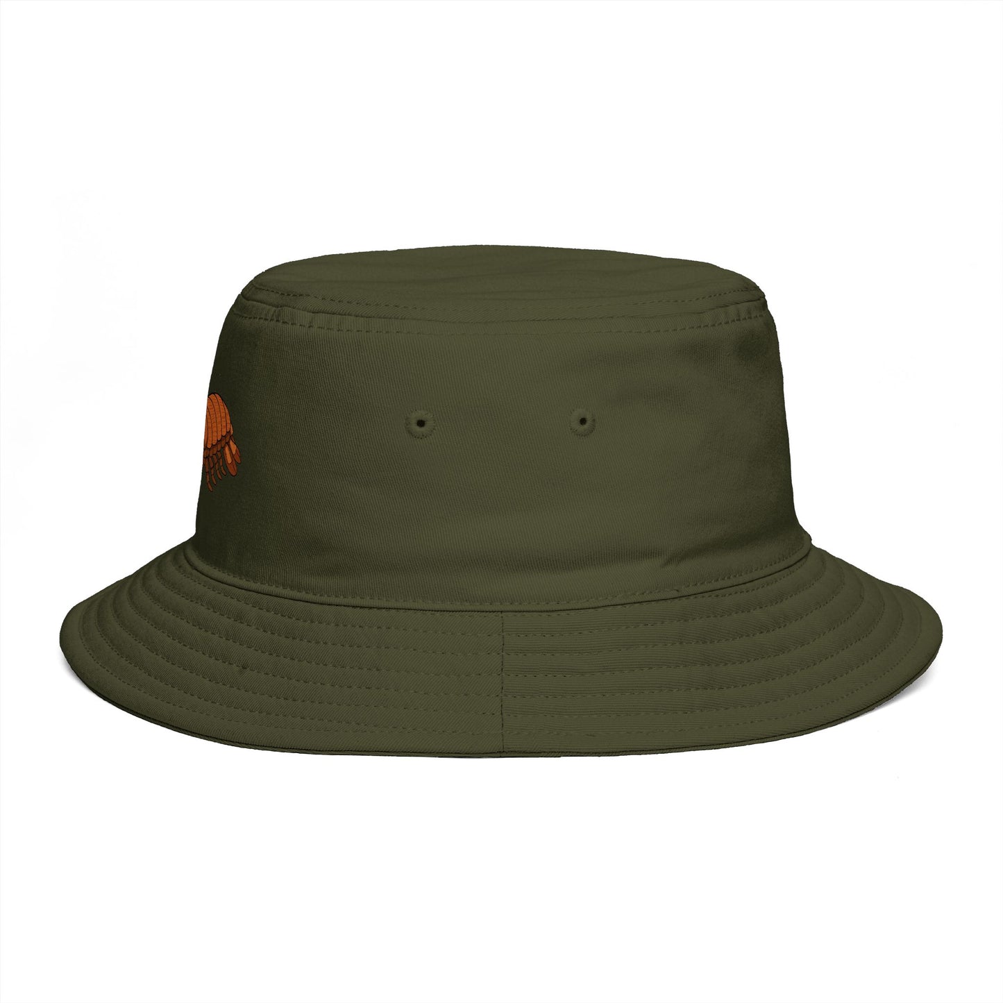 Bucket Hat, Wood Shrimp Mascot