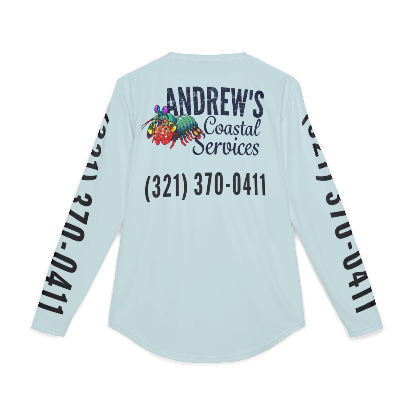 UV Protection Long Sleeve Shirt - Three Line Alt Logo