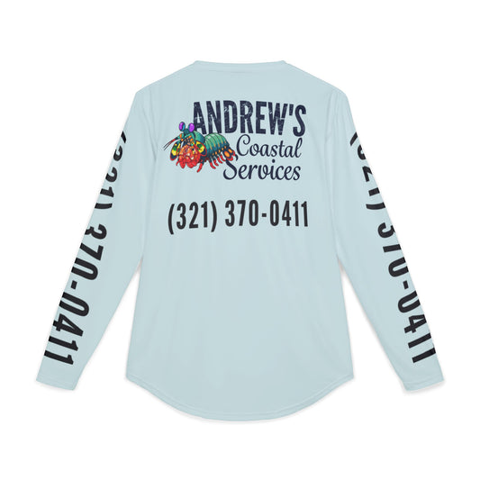 UV Protection Long Sleeve Shirt - Three Line Alt Logo