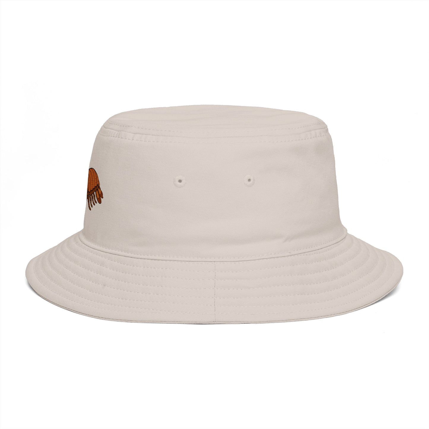 Bucket Hat, Wood Shrimp Mascot