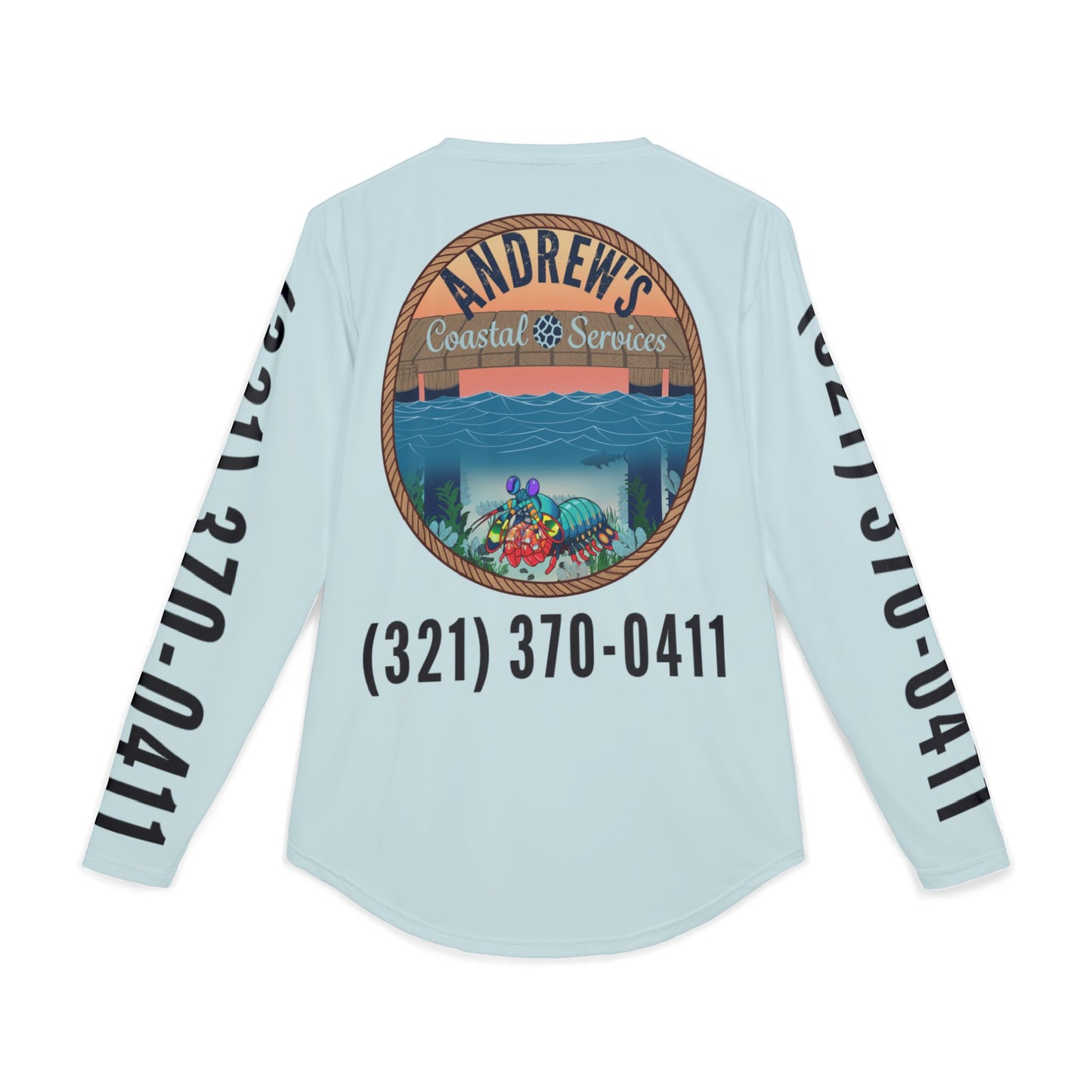 UV Protection Long Sleeve Shirt - Full Image with Submark