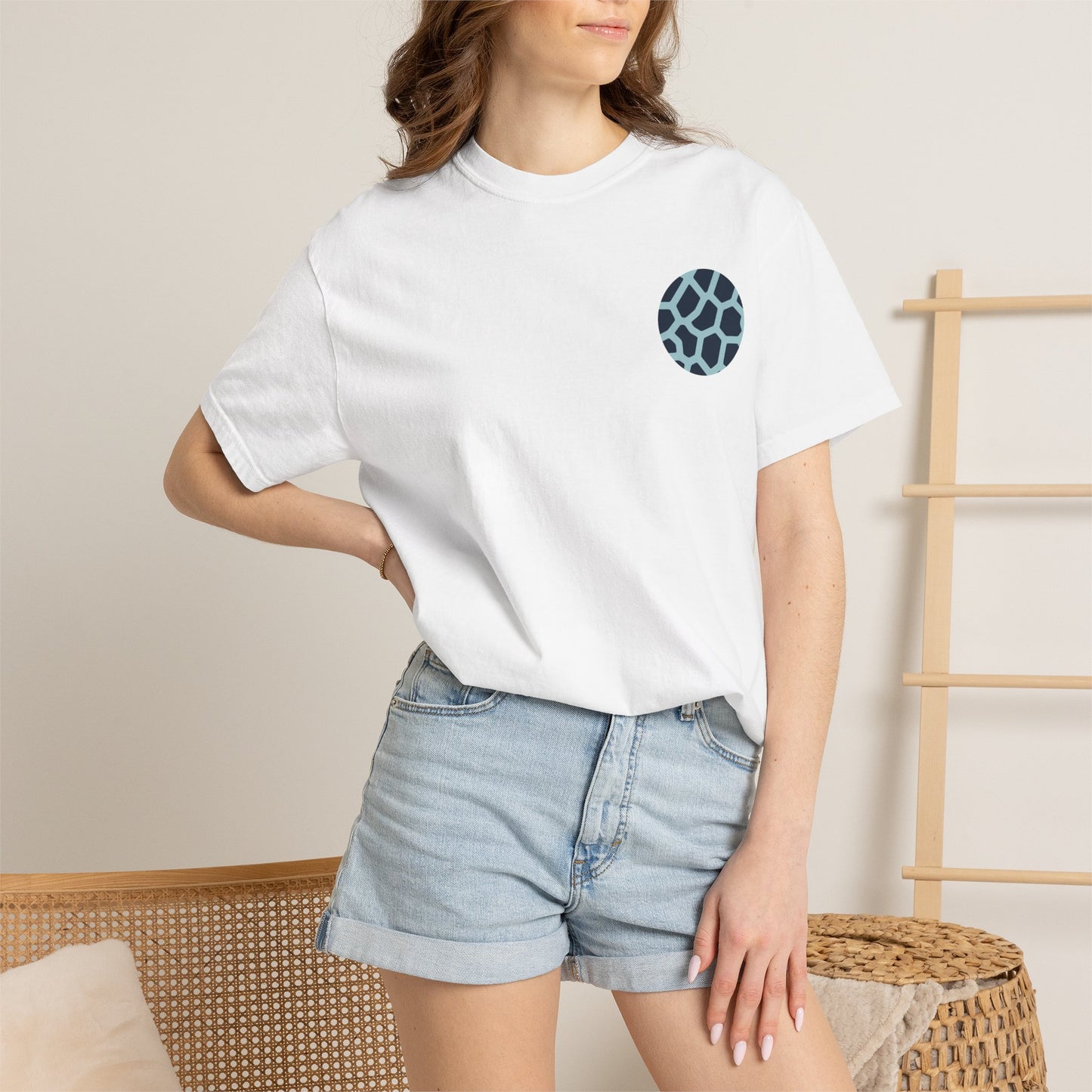 Unisex Garment-Dyed T-shirt - Three Line Alt Logo