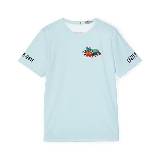 Sports Jersey - Full Image with Colored Shrimp