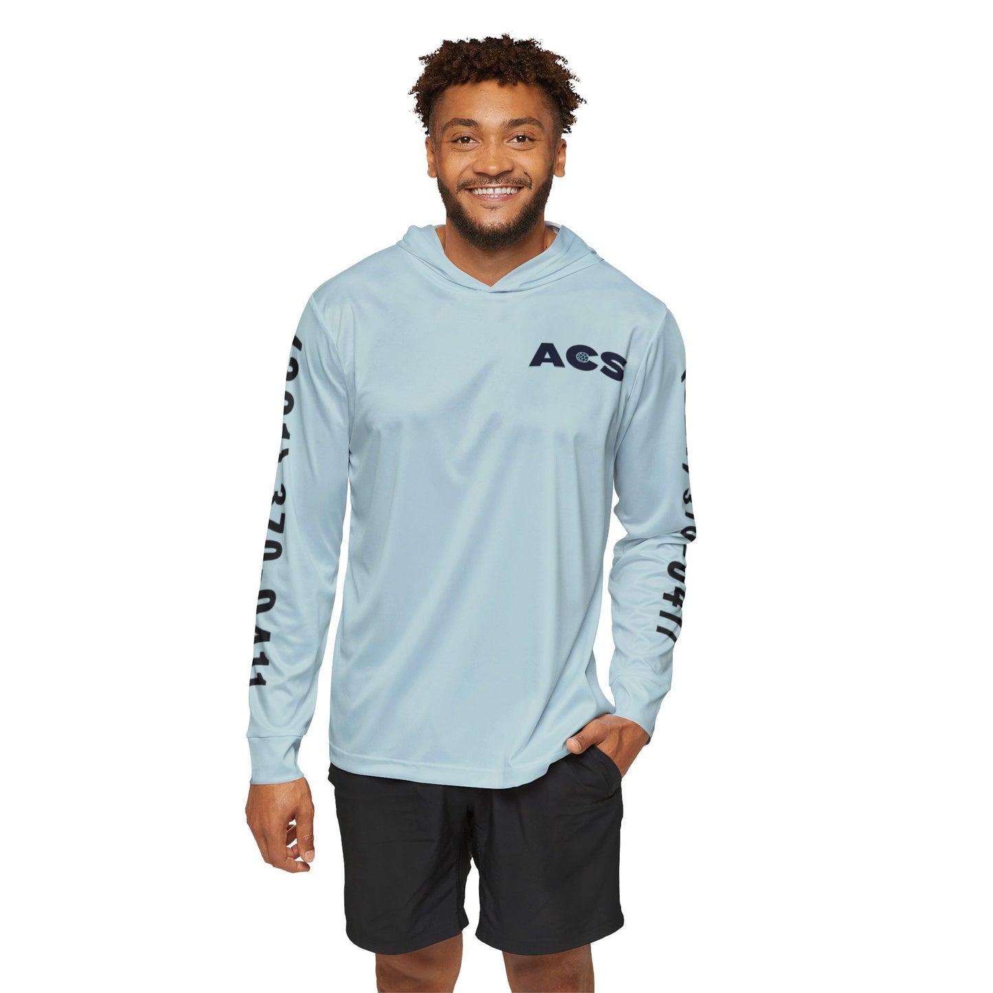 Sports Warmup Hoodie - ACS Front with Full Image on Back