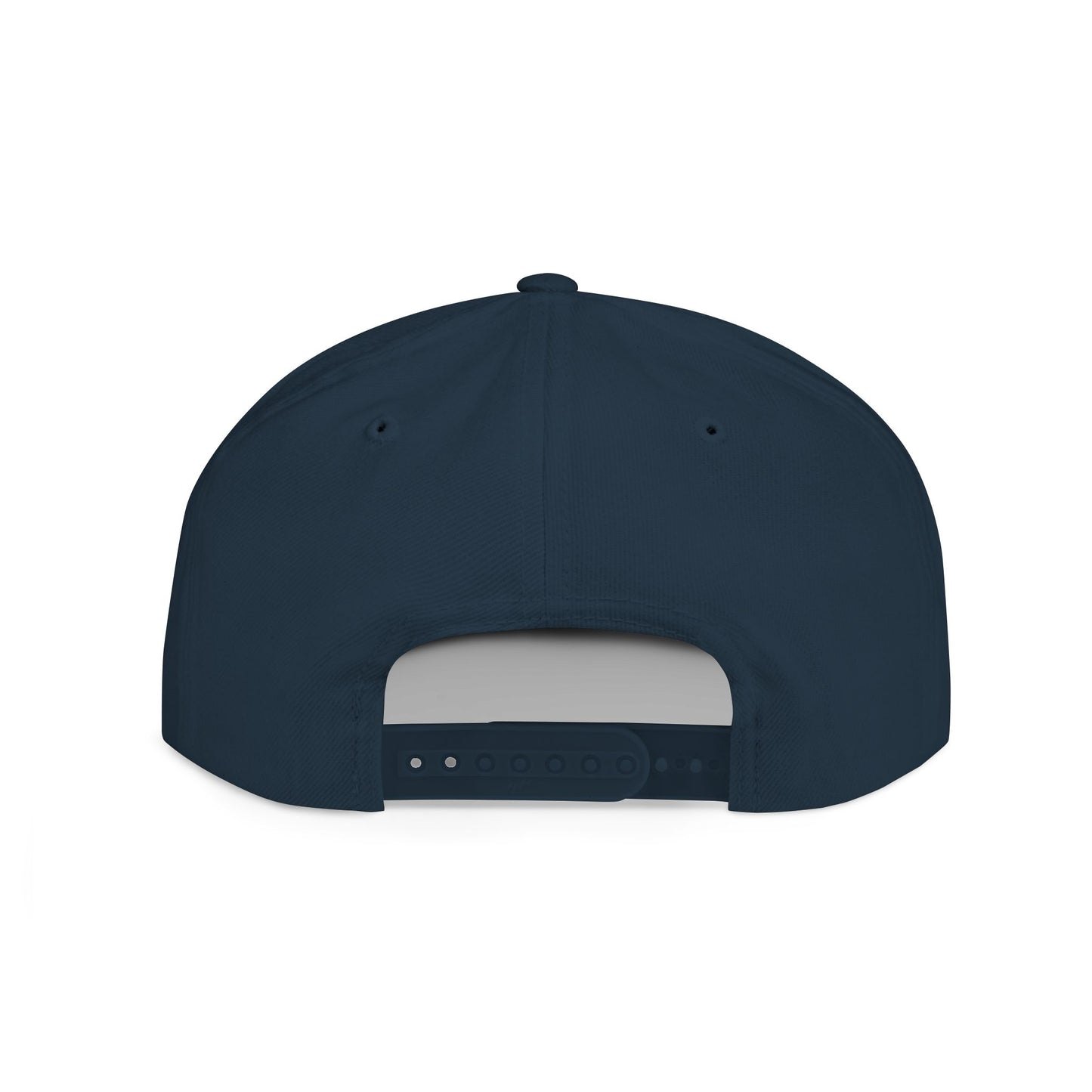 Flat Bill Snapback - Main Logo Text