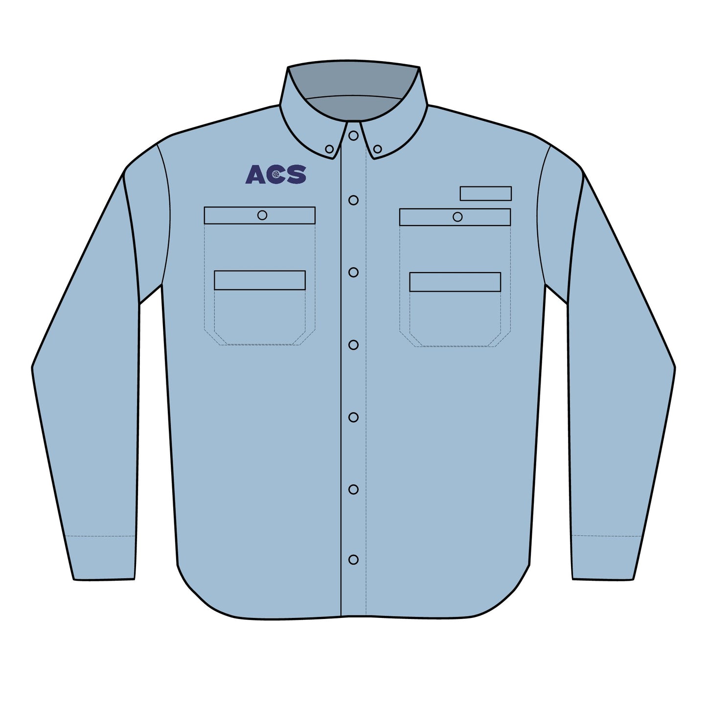 Men's PFG Tamiami™ II Shirt (Embroidery), Initials Submark