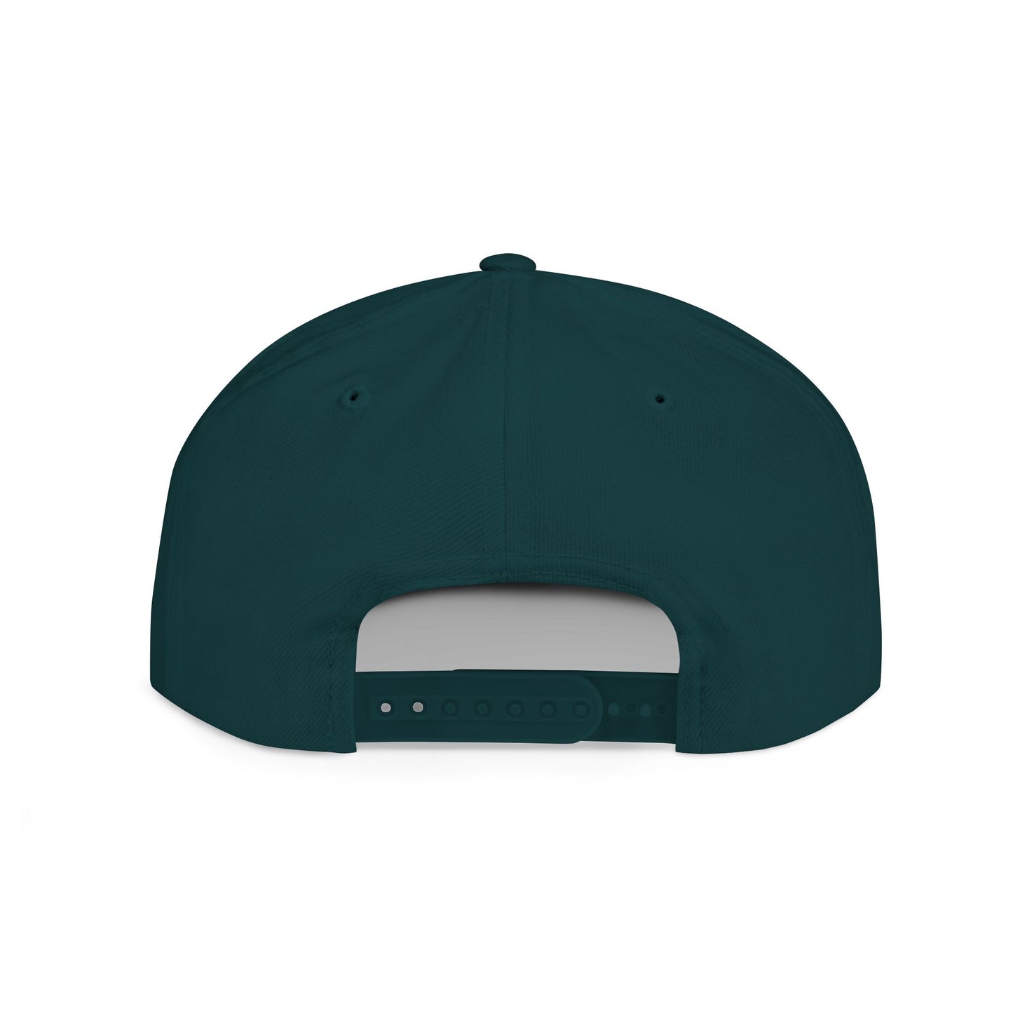 Flat Bill Snapback - Main Logo Text