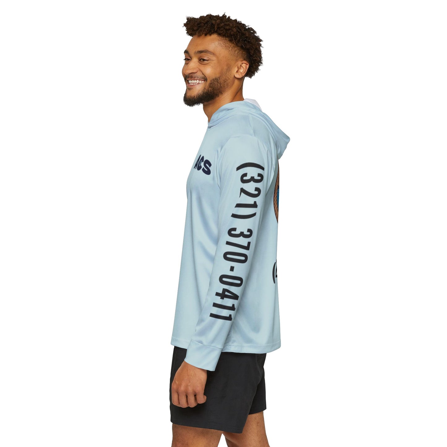 Sports Warmup Hoodie - ACS Front with Full Image on Back