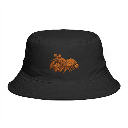 Bucket Hat, Wood Shrimp Mascot
