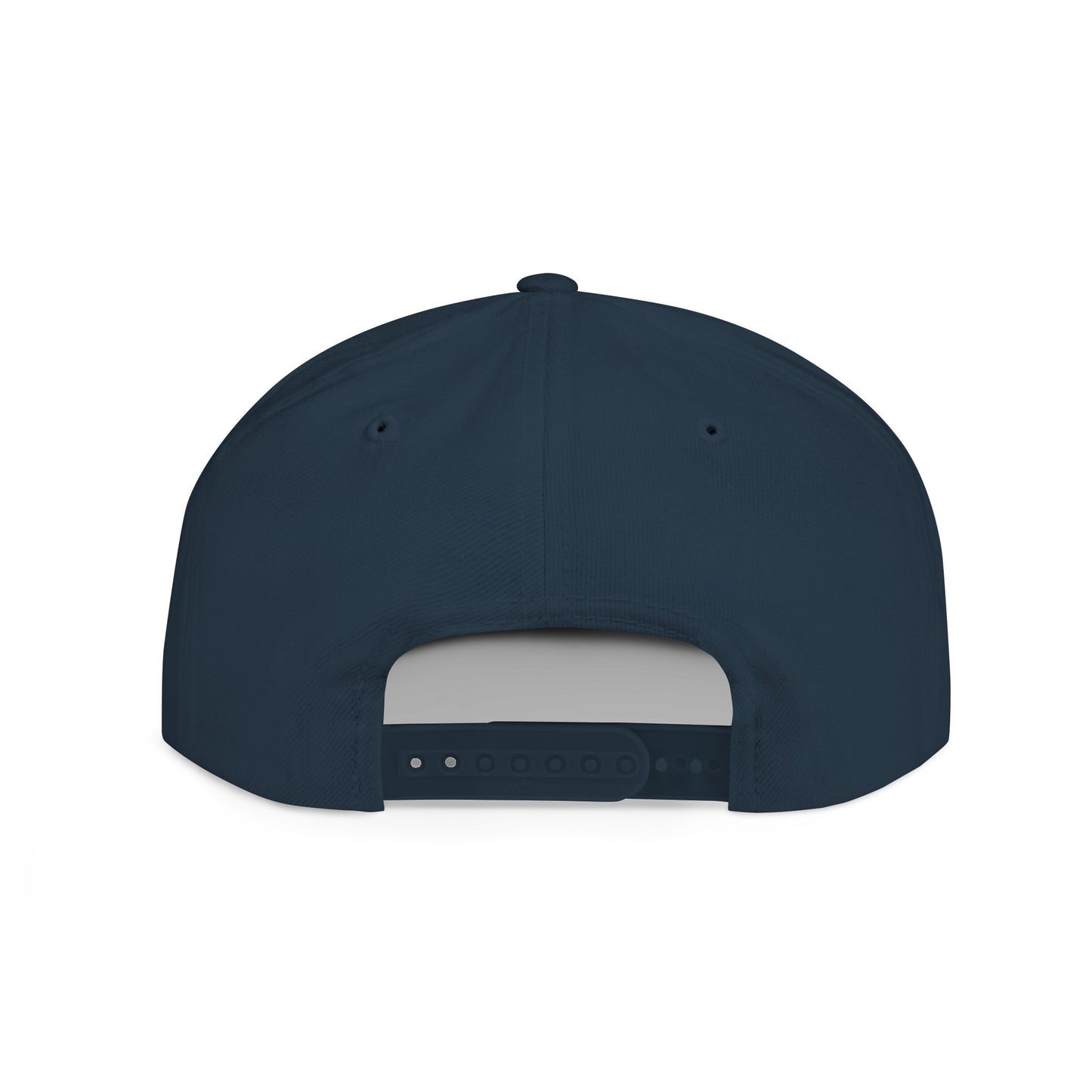 Flat Bill Snapback - Main Logo Text
