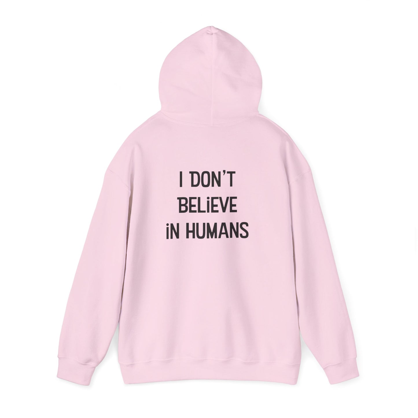Bigfoot: I Don't Believe in Humans Unisex Heavy Blend™ Hoodie Sweatshirt