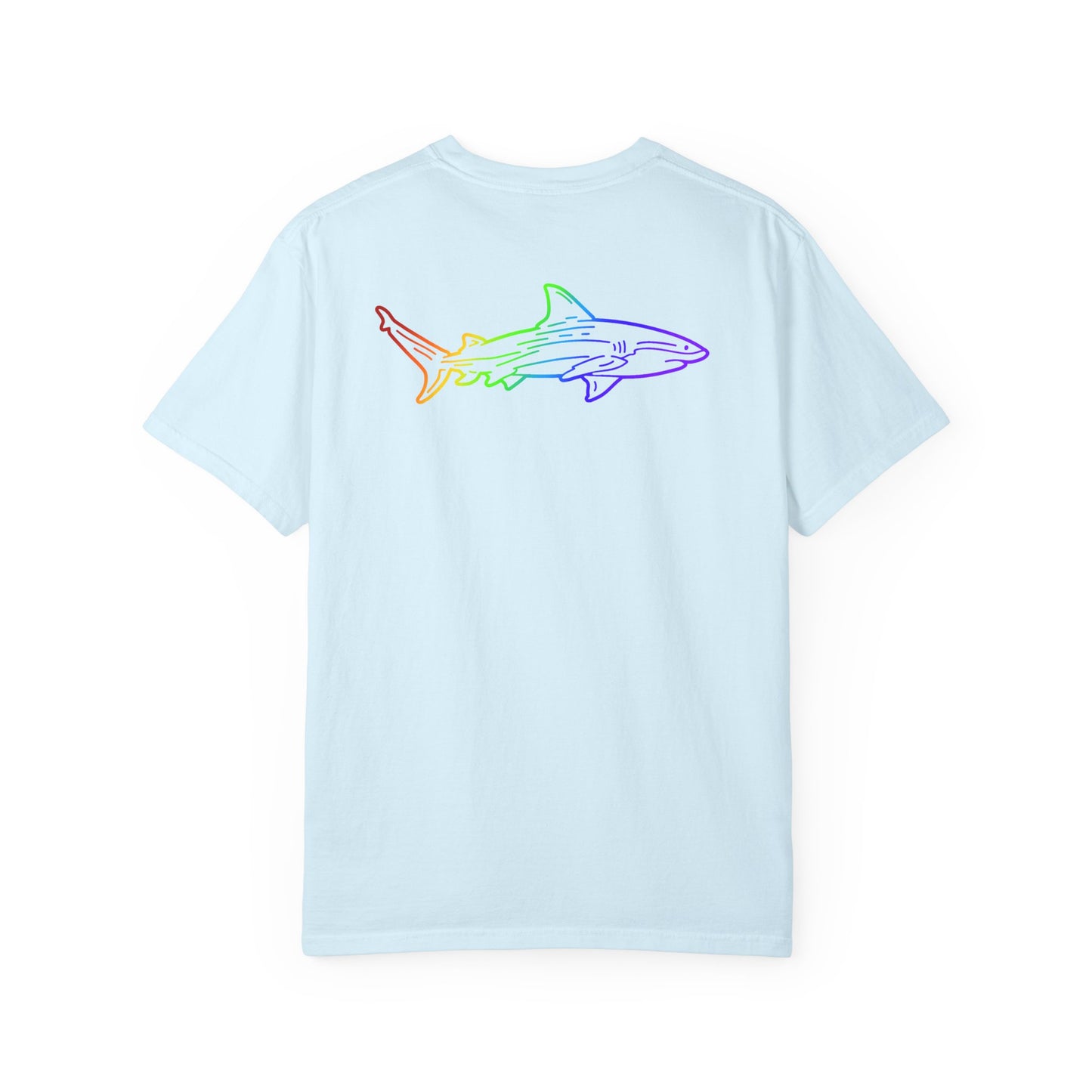 Diverse. Fearless. Essential. Pride Shark Shirt
