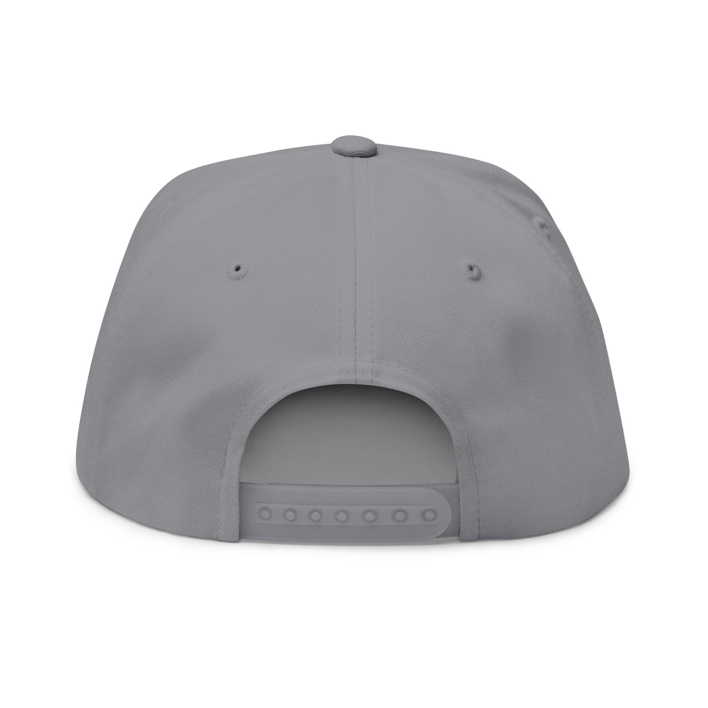 Flat Bill Cap (Embroidery) - Full Logo Text Only with Ph Number on Sides