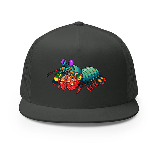 5 Panel Trucker Cap - Colored Shrimp