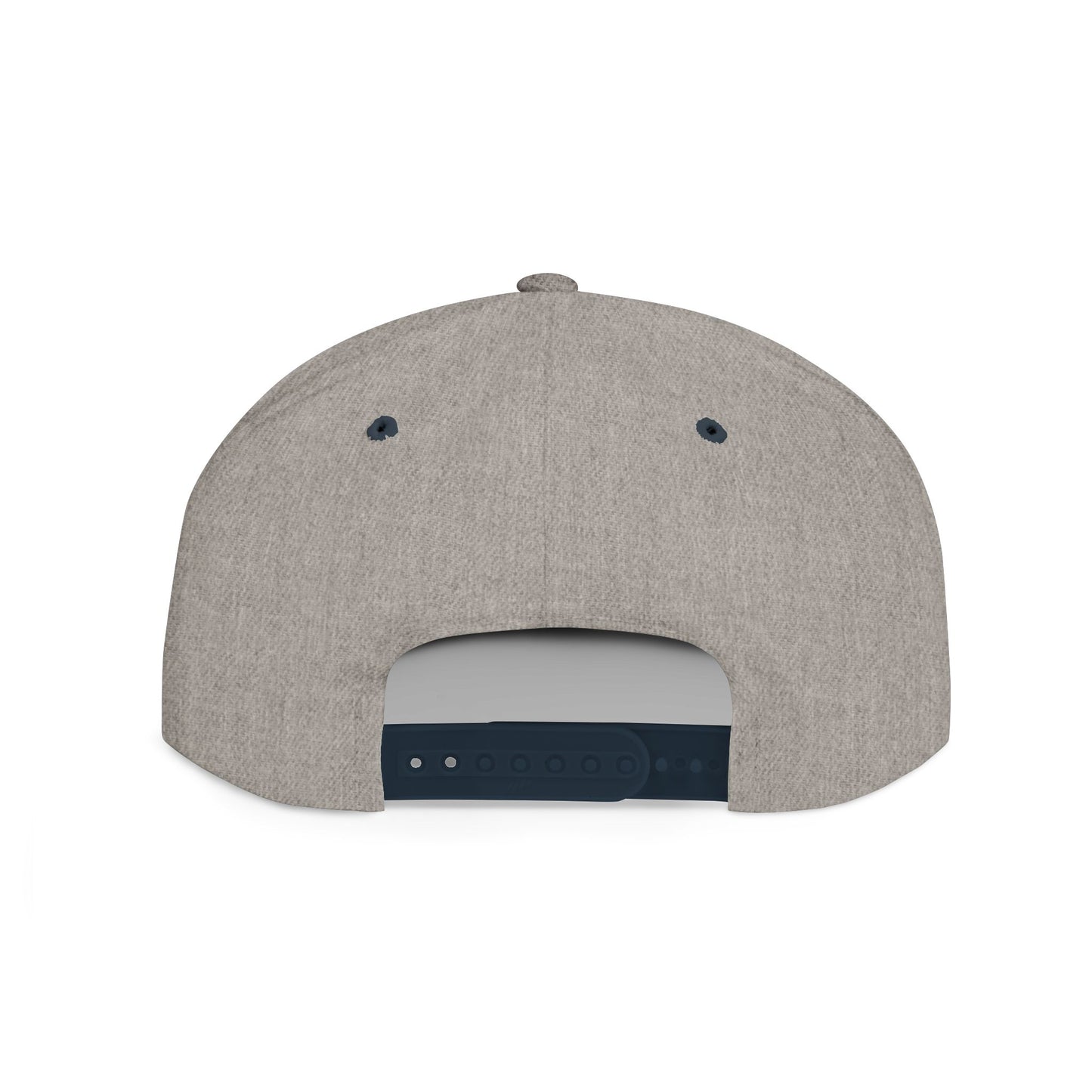 Flat Bill Snapback - Main Logo Text