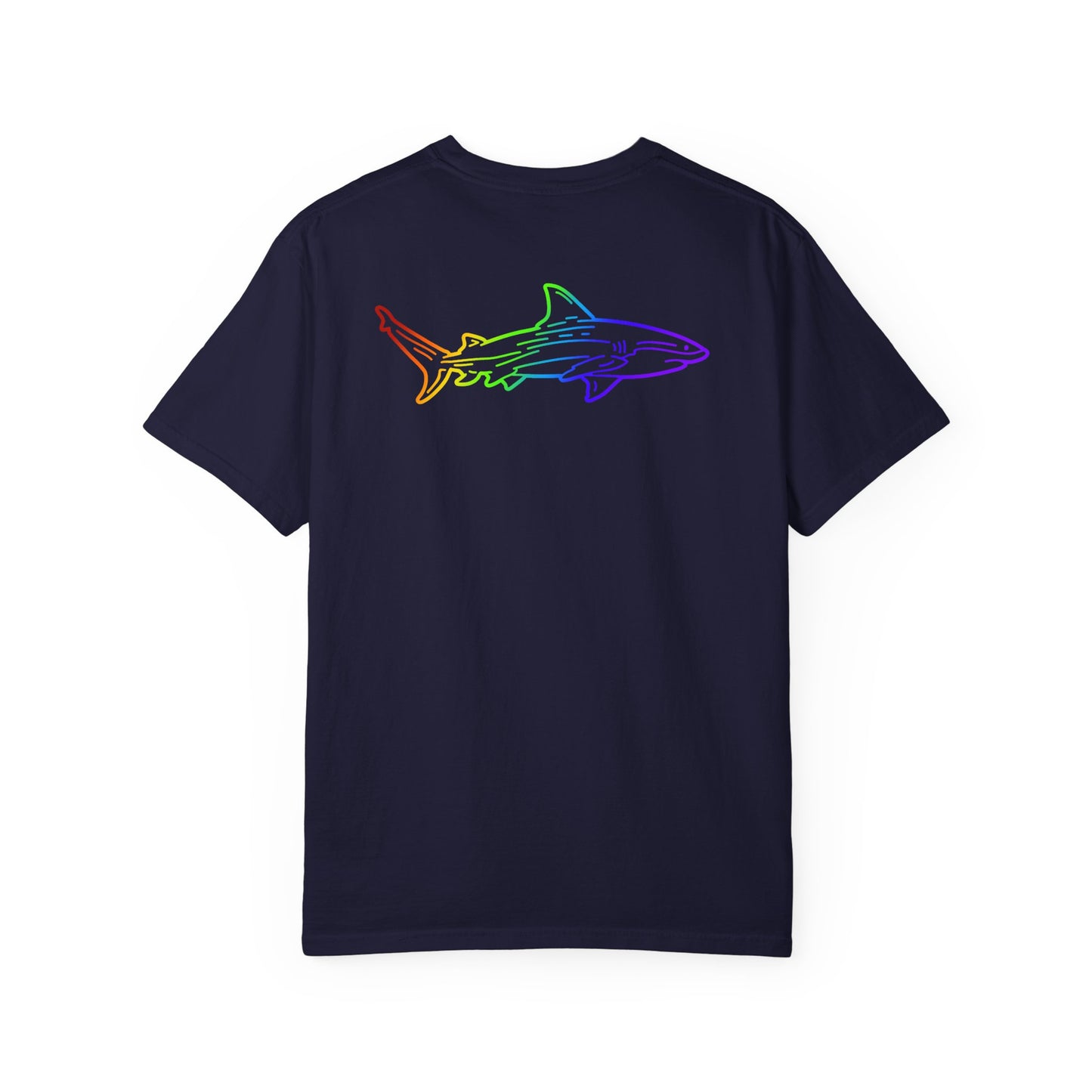 Diverse. Fearless. Essential. Pride Shark Shirt