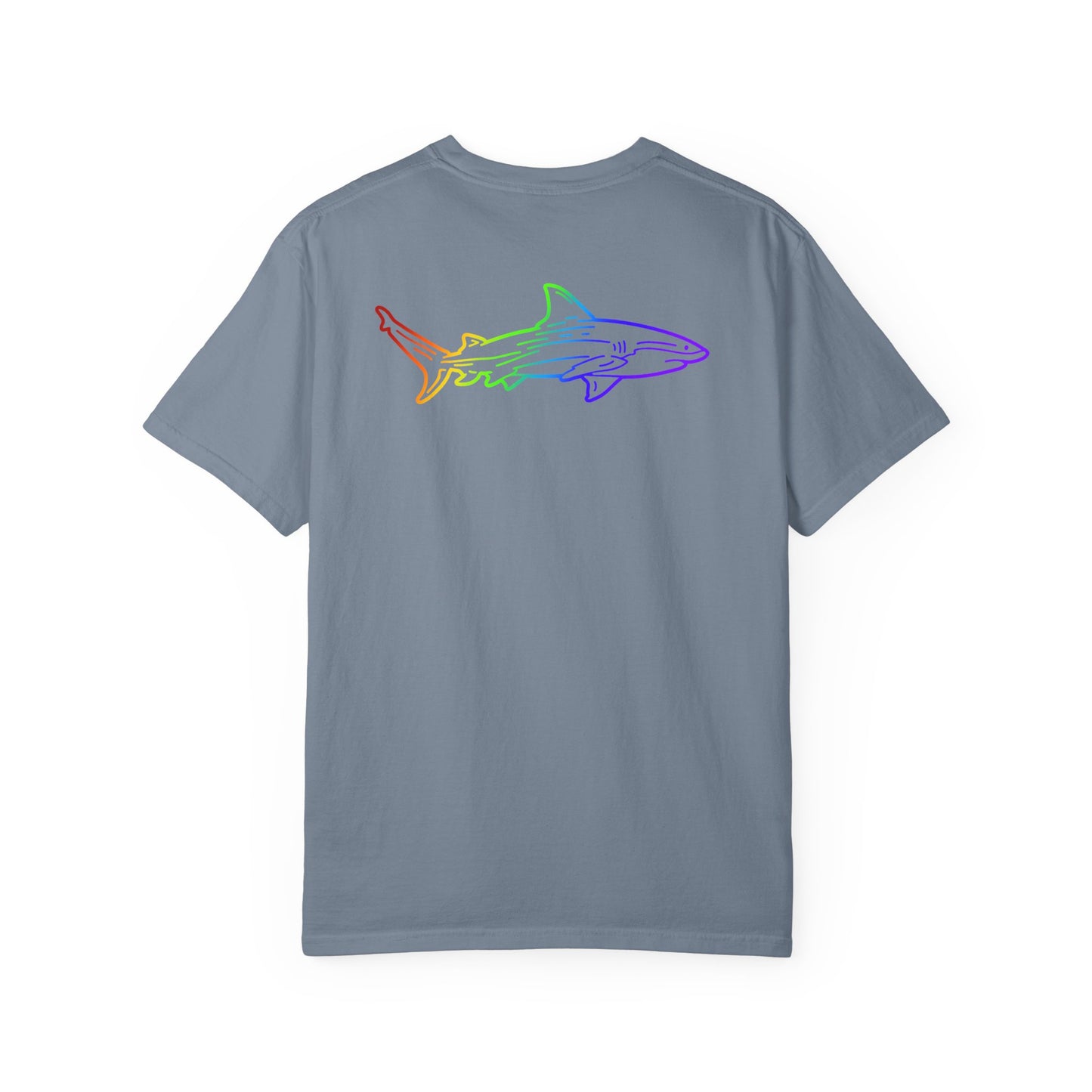 Diverse. Fearless. Essential. Pride Shark Shirt