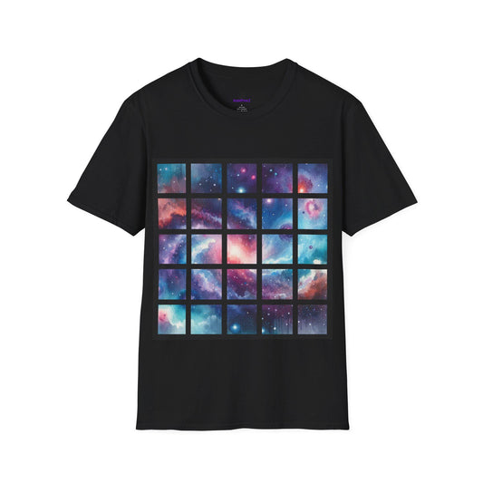 The Galaxy Grid Unisex Softstyle T-Shirt