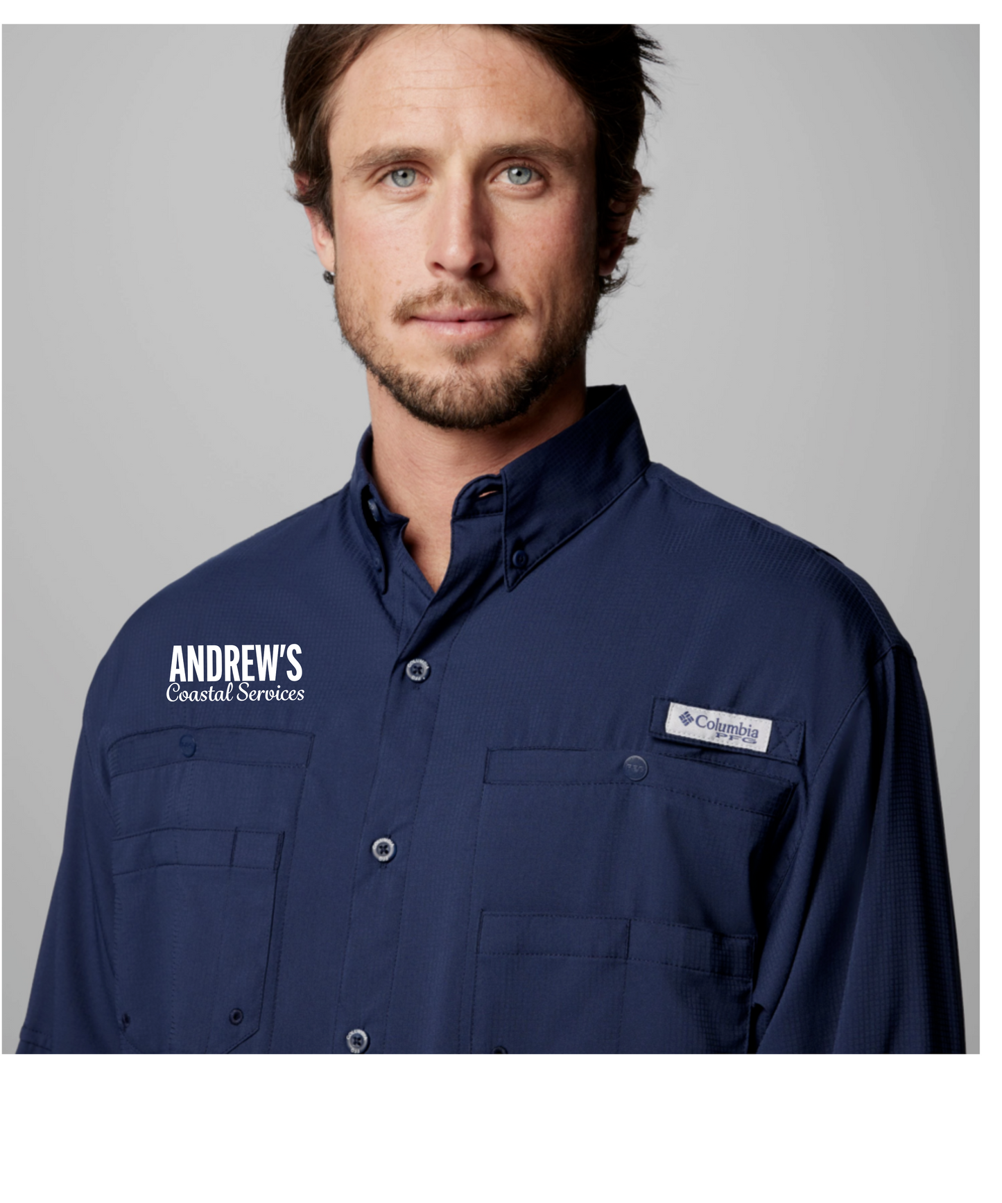 Men's PFG Tamiami™ II Shirt (Embroidery) - Logo Text
