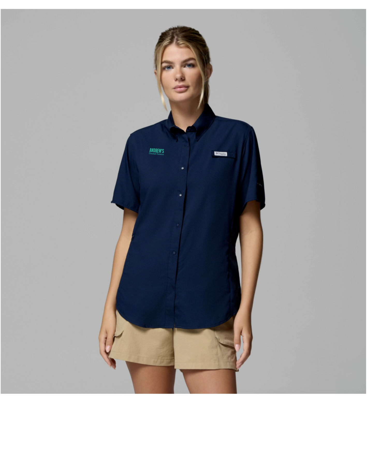 Women's PFG Tamiami™ II Short Sleeve Shirt (Embroidery)