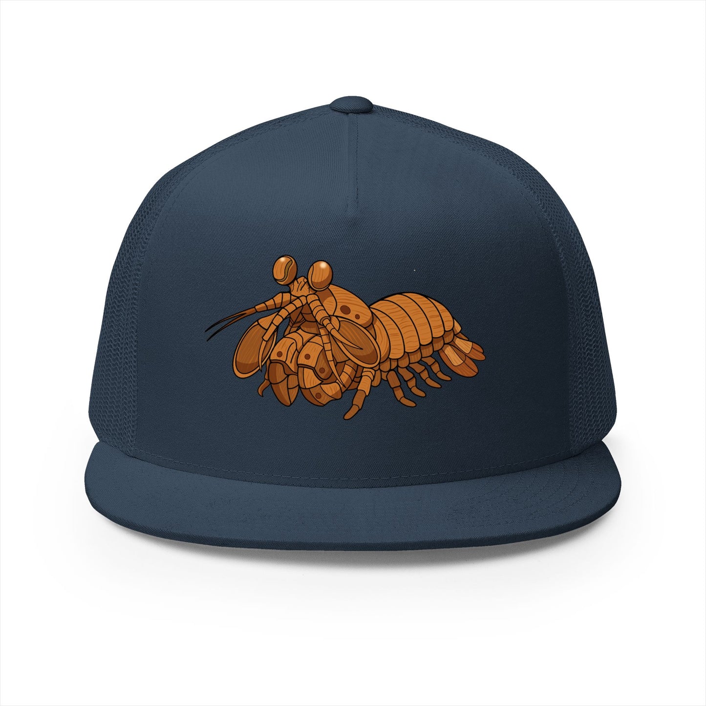 5 Panel Trucker Cap - Wooden Shrimp