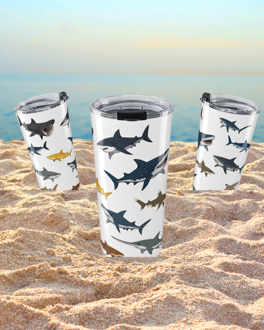 Anime Shark Tumbler 20oz