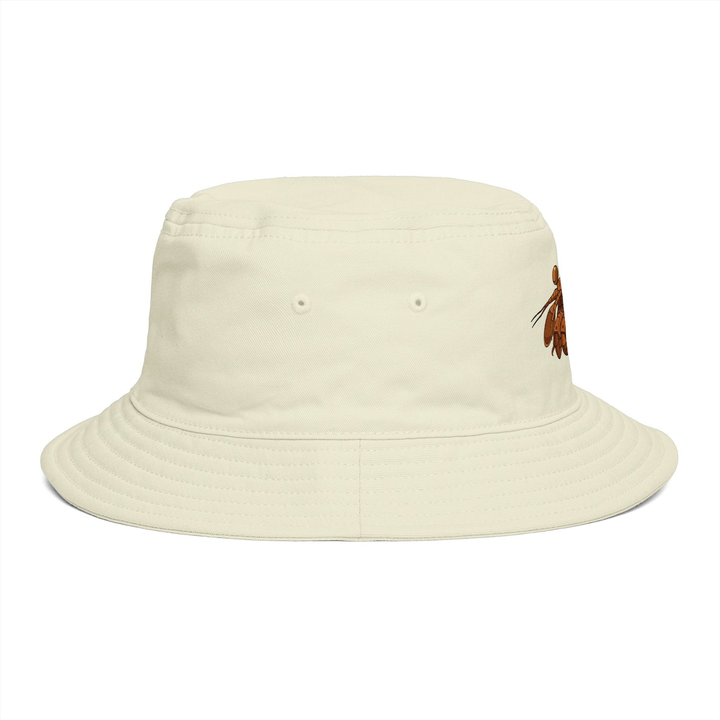 Bucket Hat, Wood Shrimp Mascot