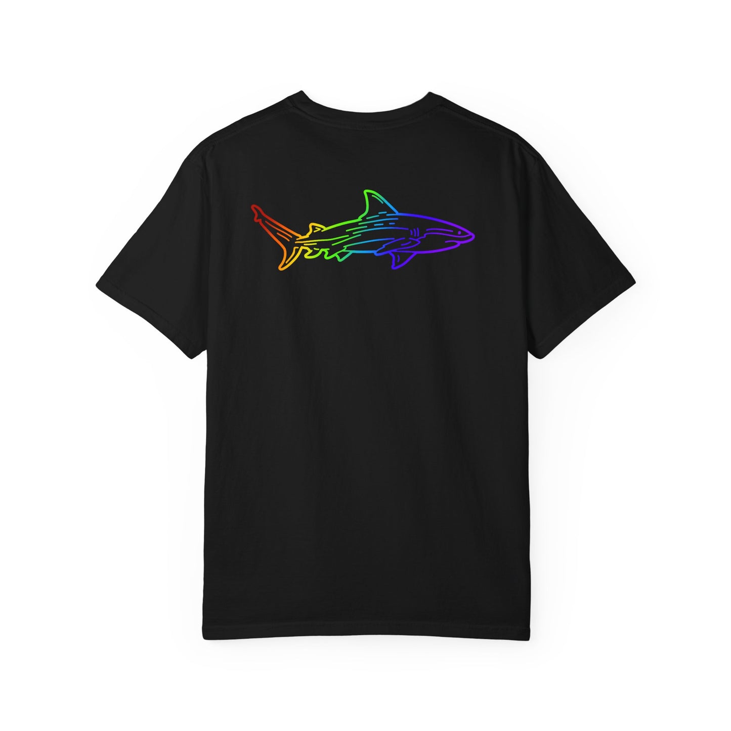 Diverse. Fearless. Essential. Pride Shark Shirt