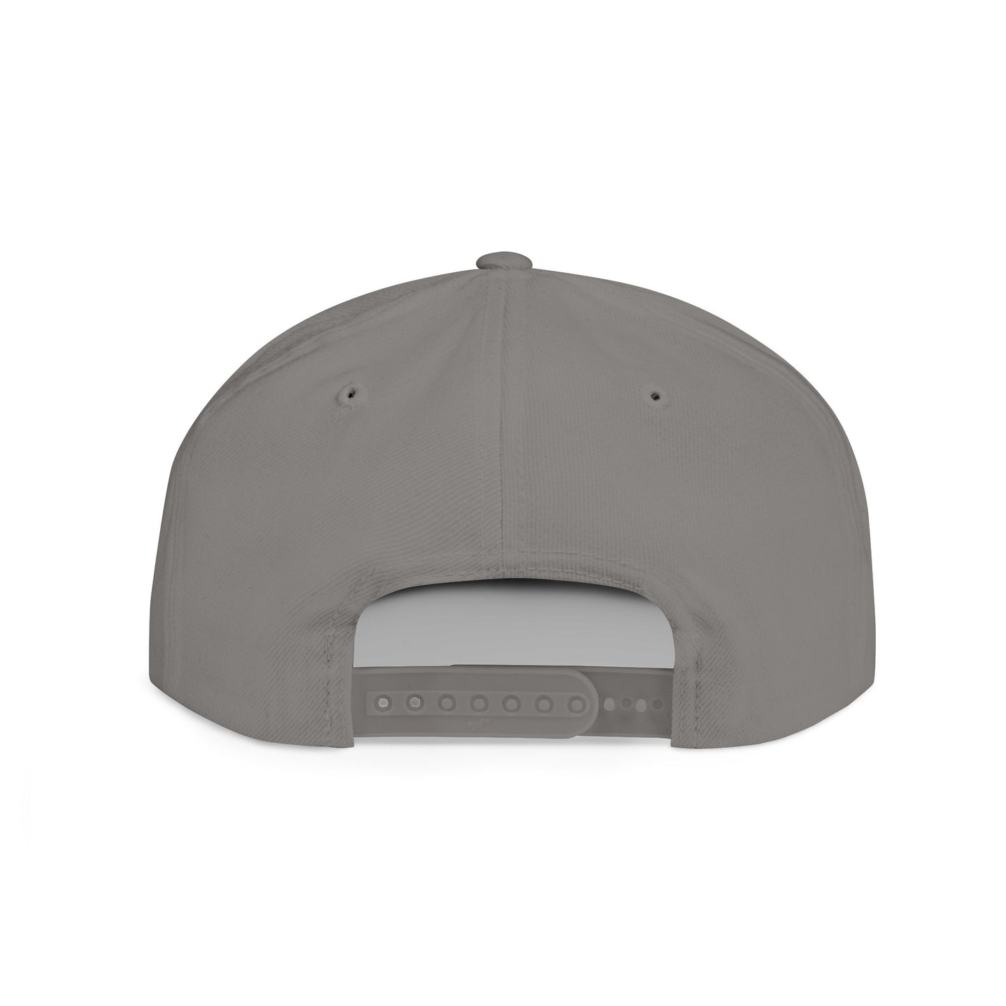 Flat Bill Snapback - Main Logo Text