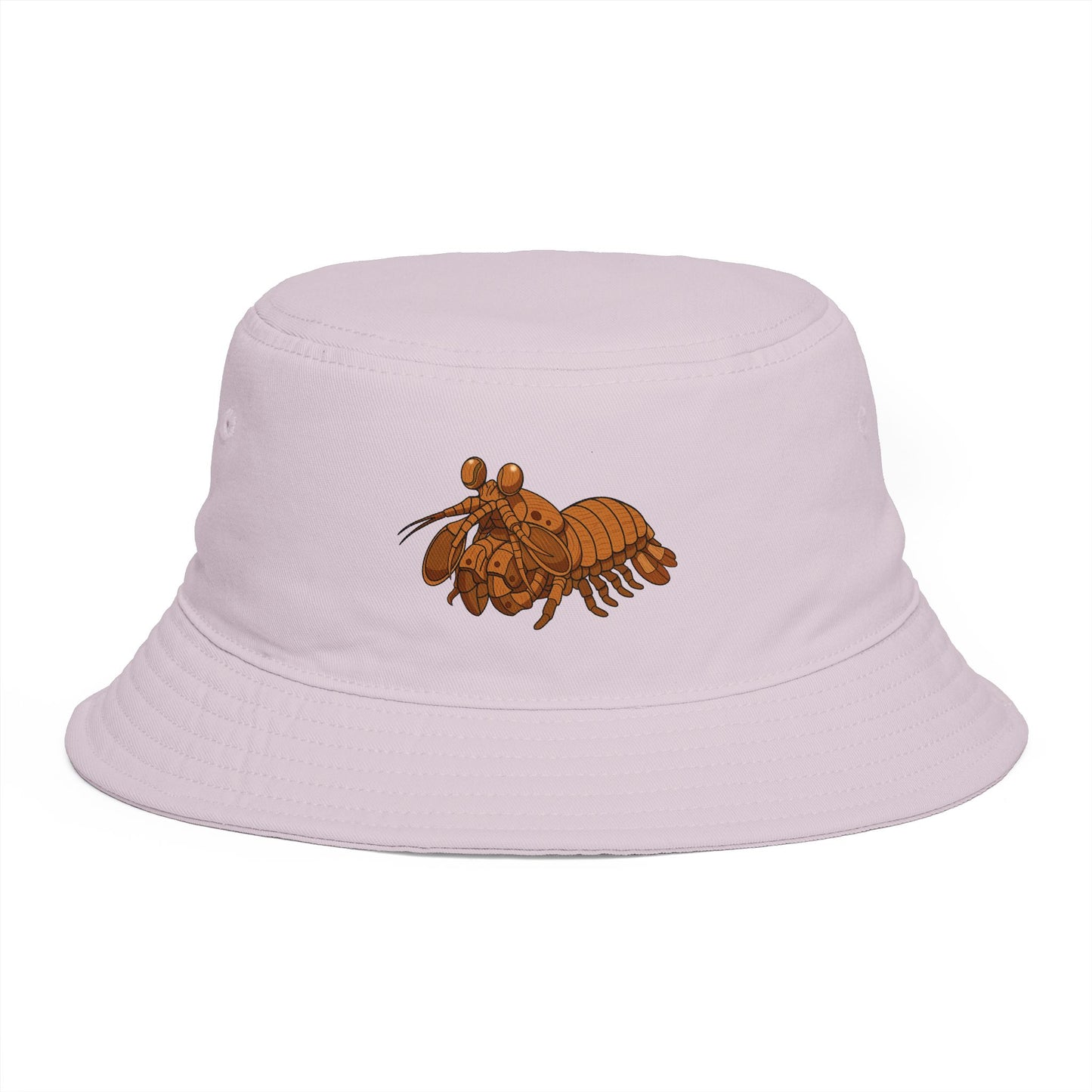 Bucket Hat, Wood Shrimp Mascot
