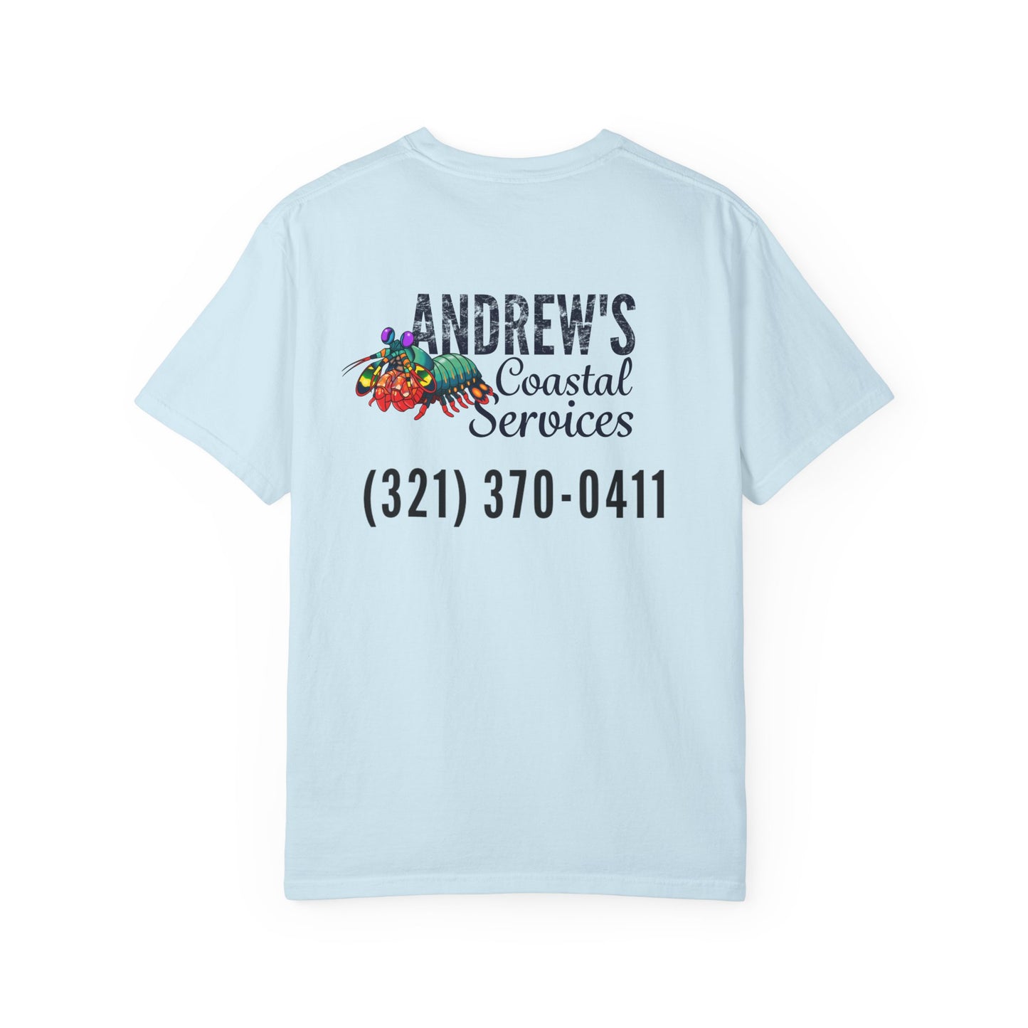 Unisex Garment-Dyed T-shirt - Three Line Alt Logo