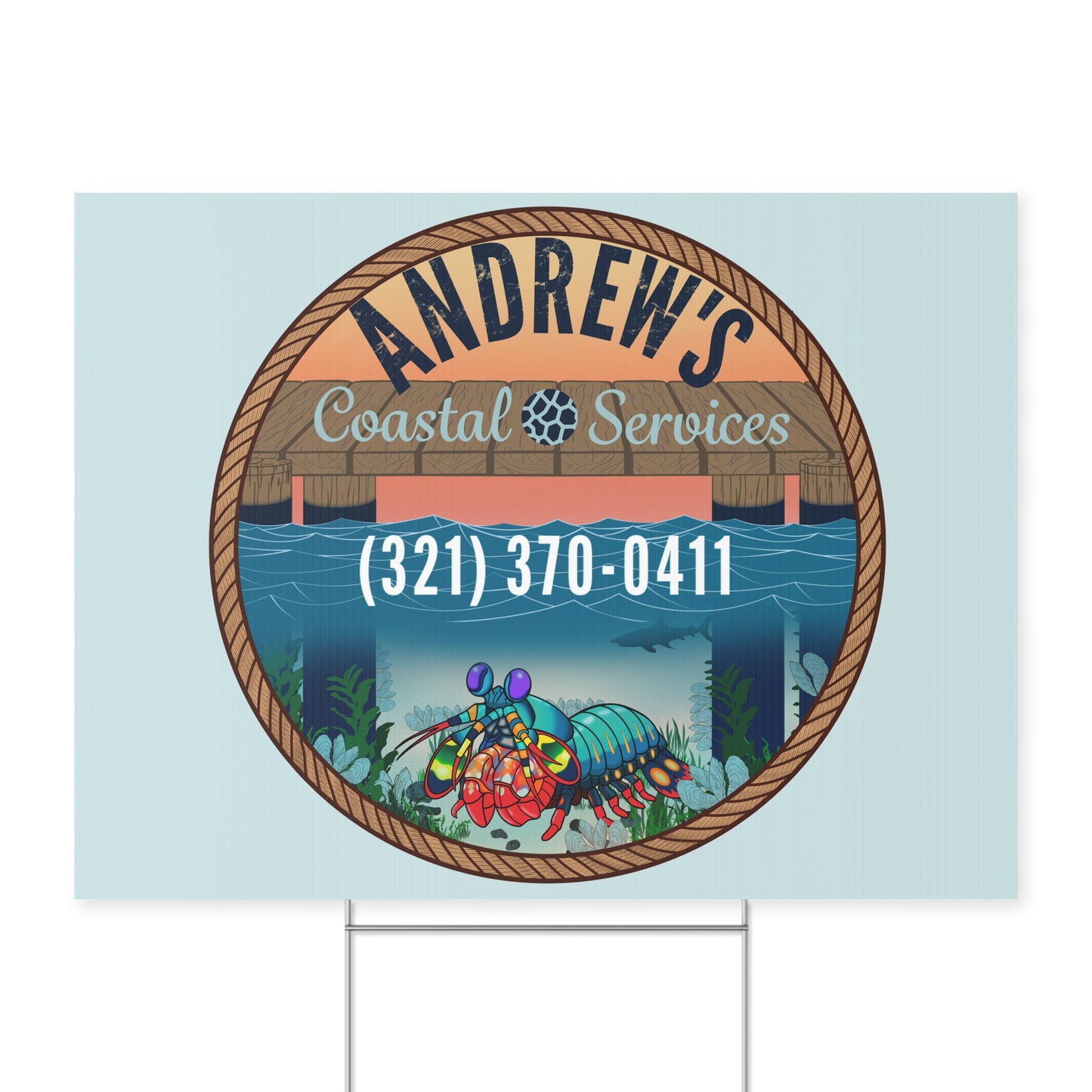 Yard Sign - Full Image with Ph Number