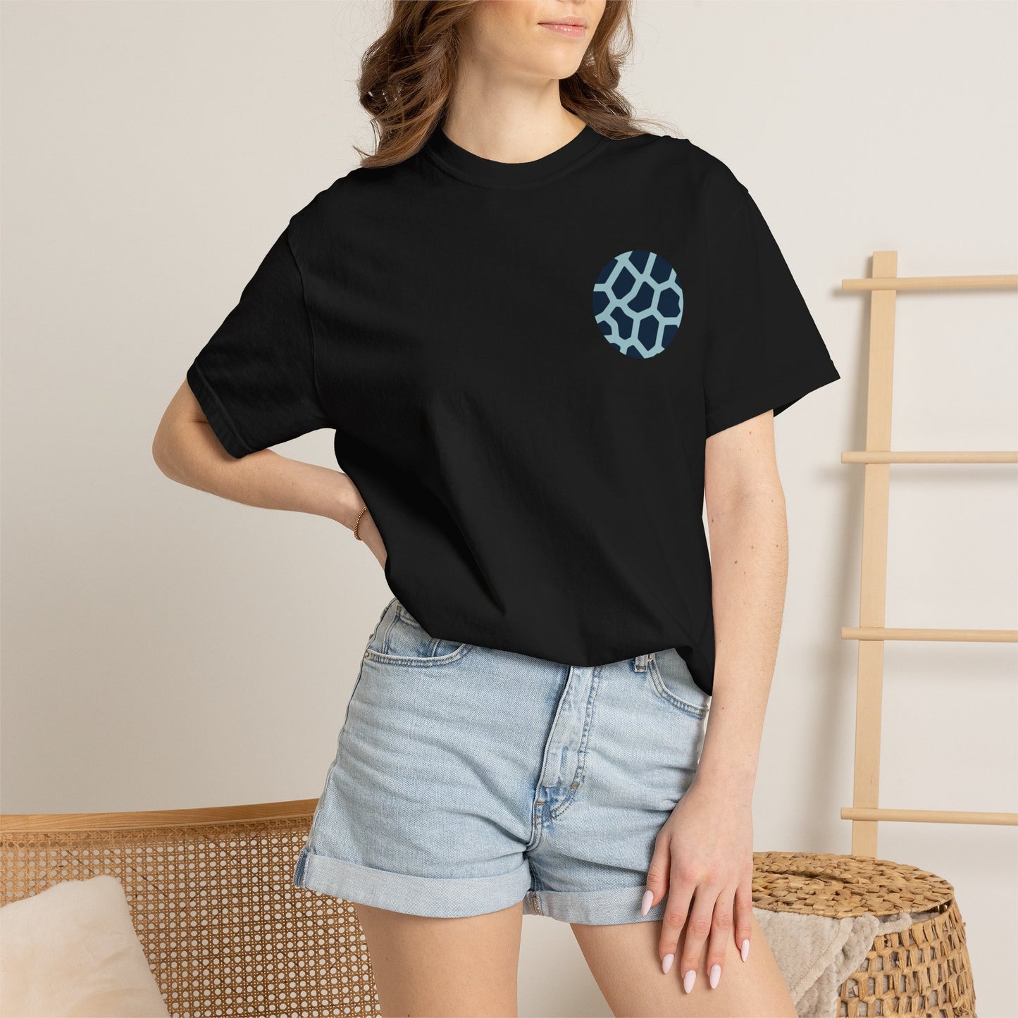 Unisex Garment-Dyed T-shirt - Full Image with Submark