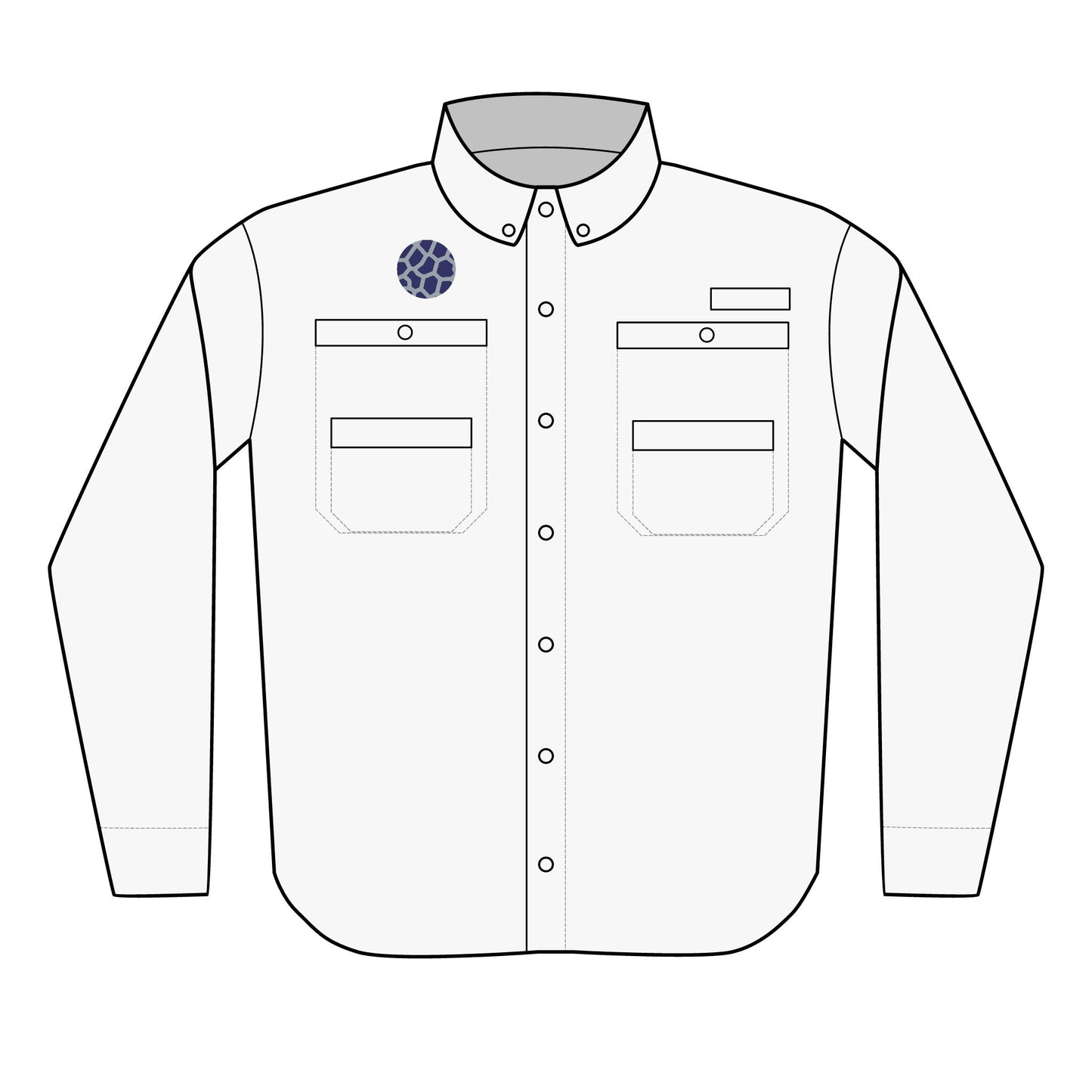 Men's PFG Tamiami™ II Shirt (Embroidery); Submark Only