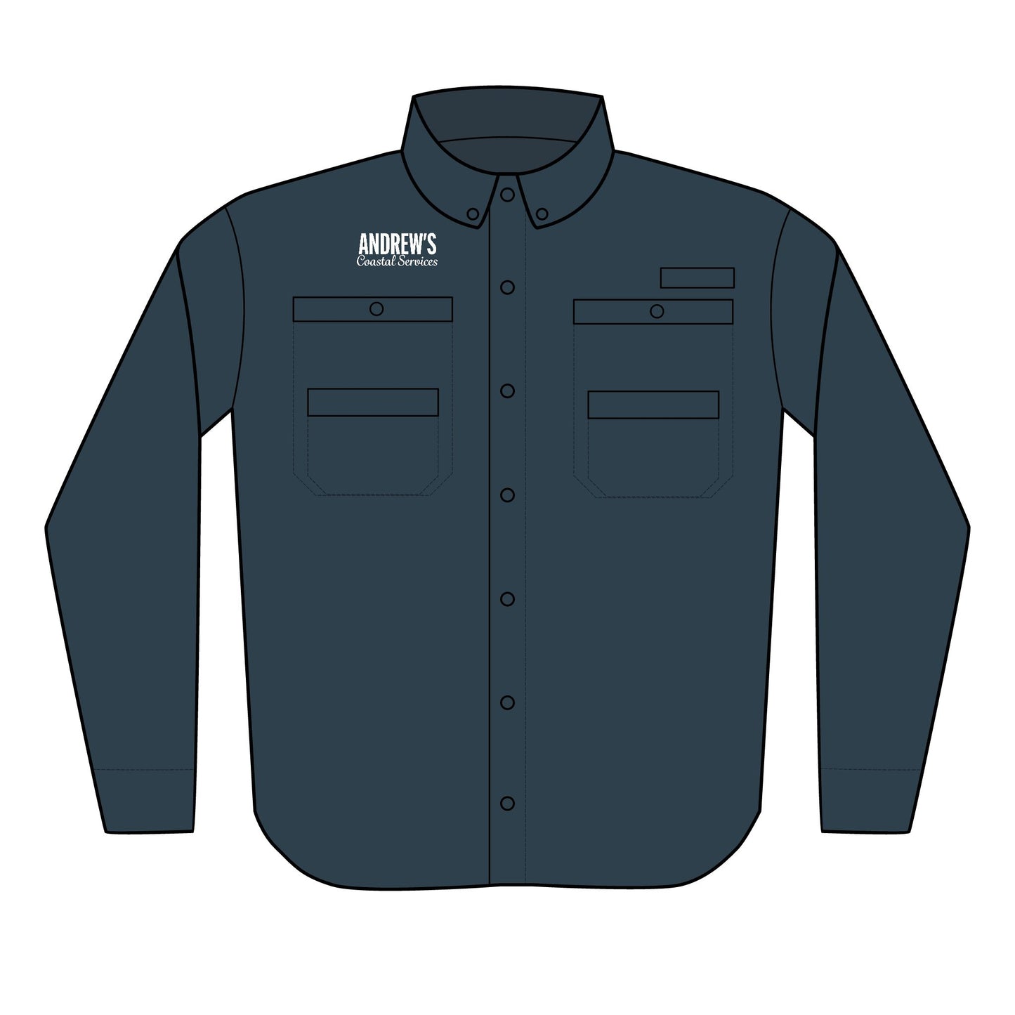 Men's PFG Tamiami™ II Shirt (Embroidery) - Logo Text