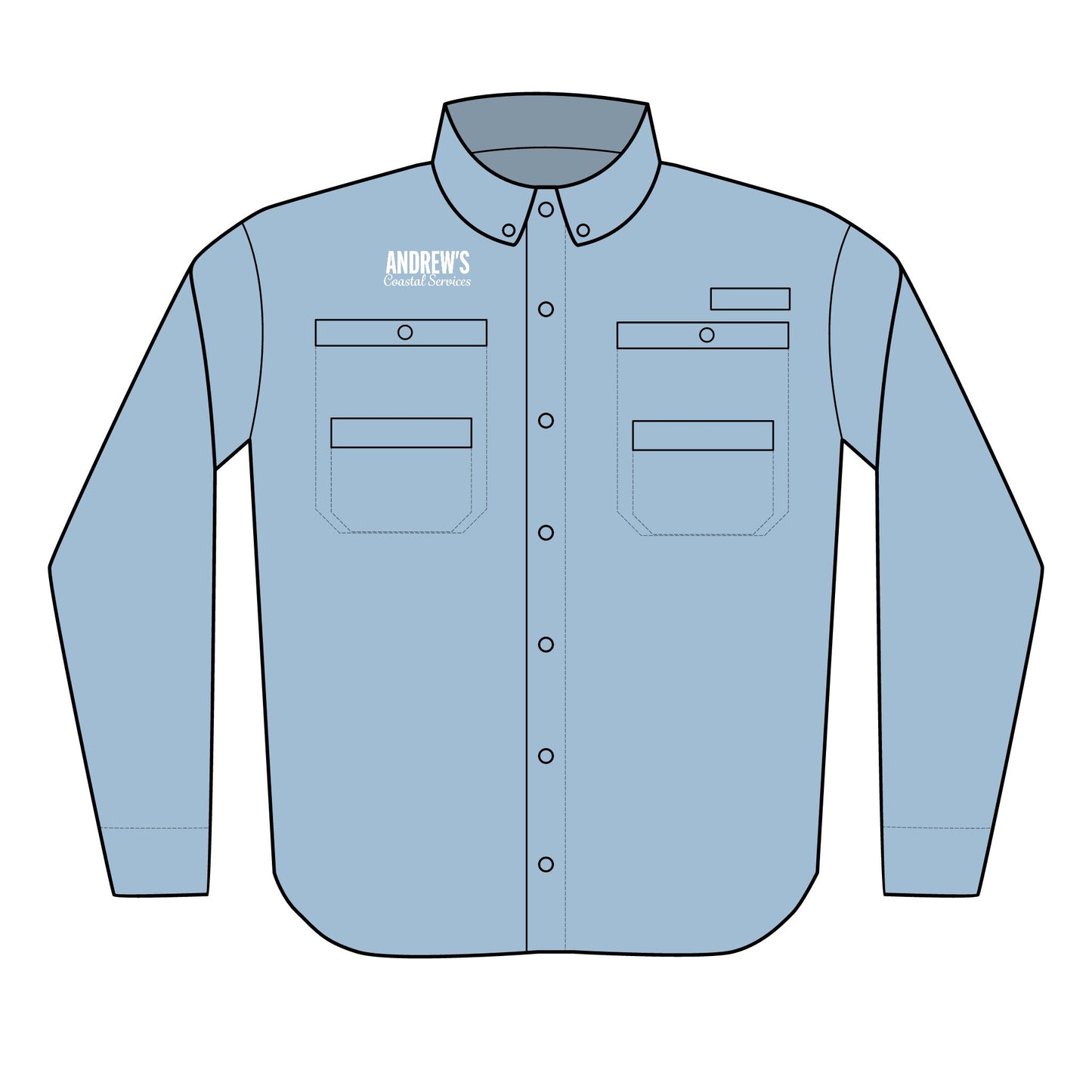 Men's PFG Tamiami™ II Shirt (Embroidery) - Logo Text